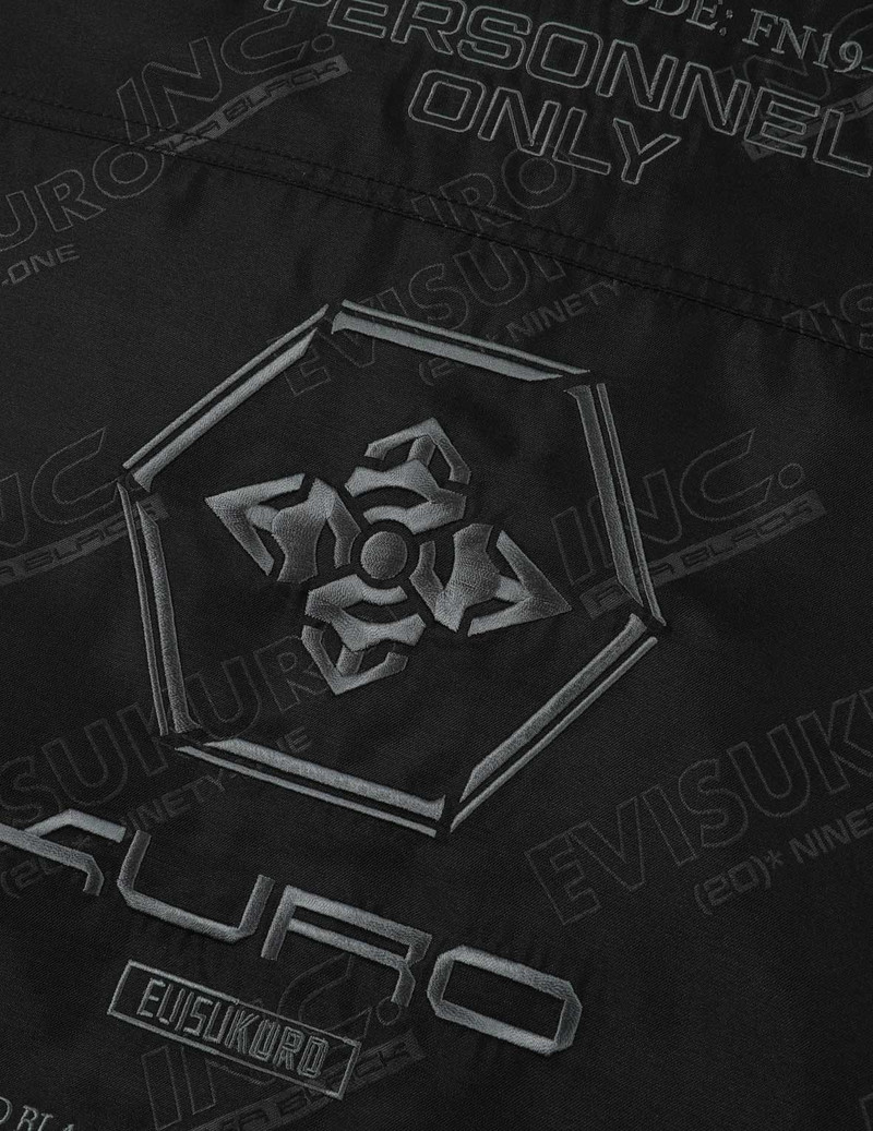 Allover Logo Print Bomber Jacket 7