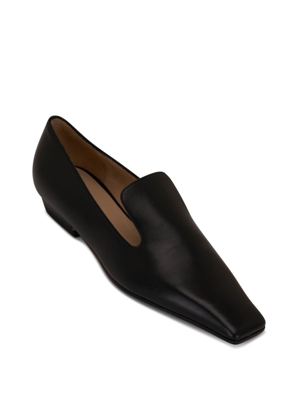 slip-on leather loafers - 2