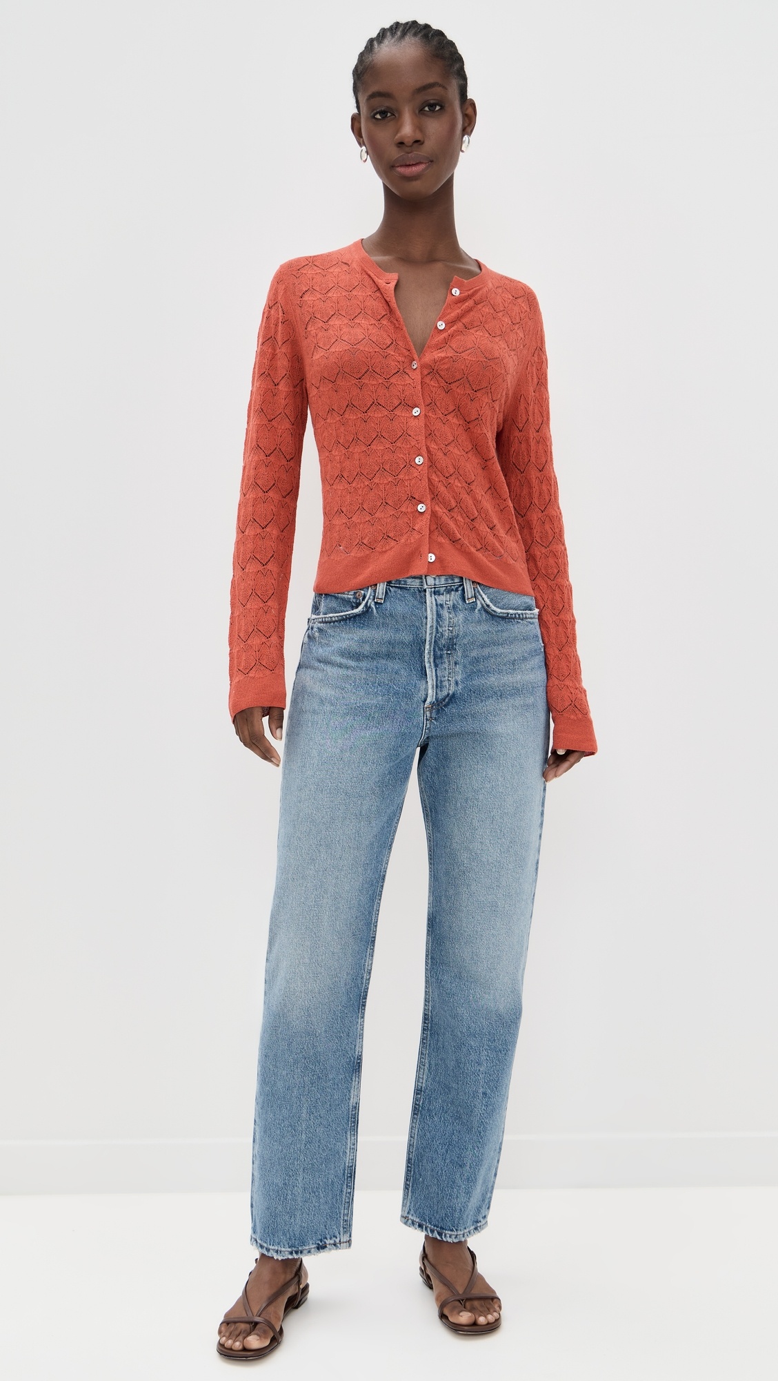 Lace Stitch Cardigan - 4