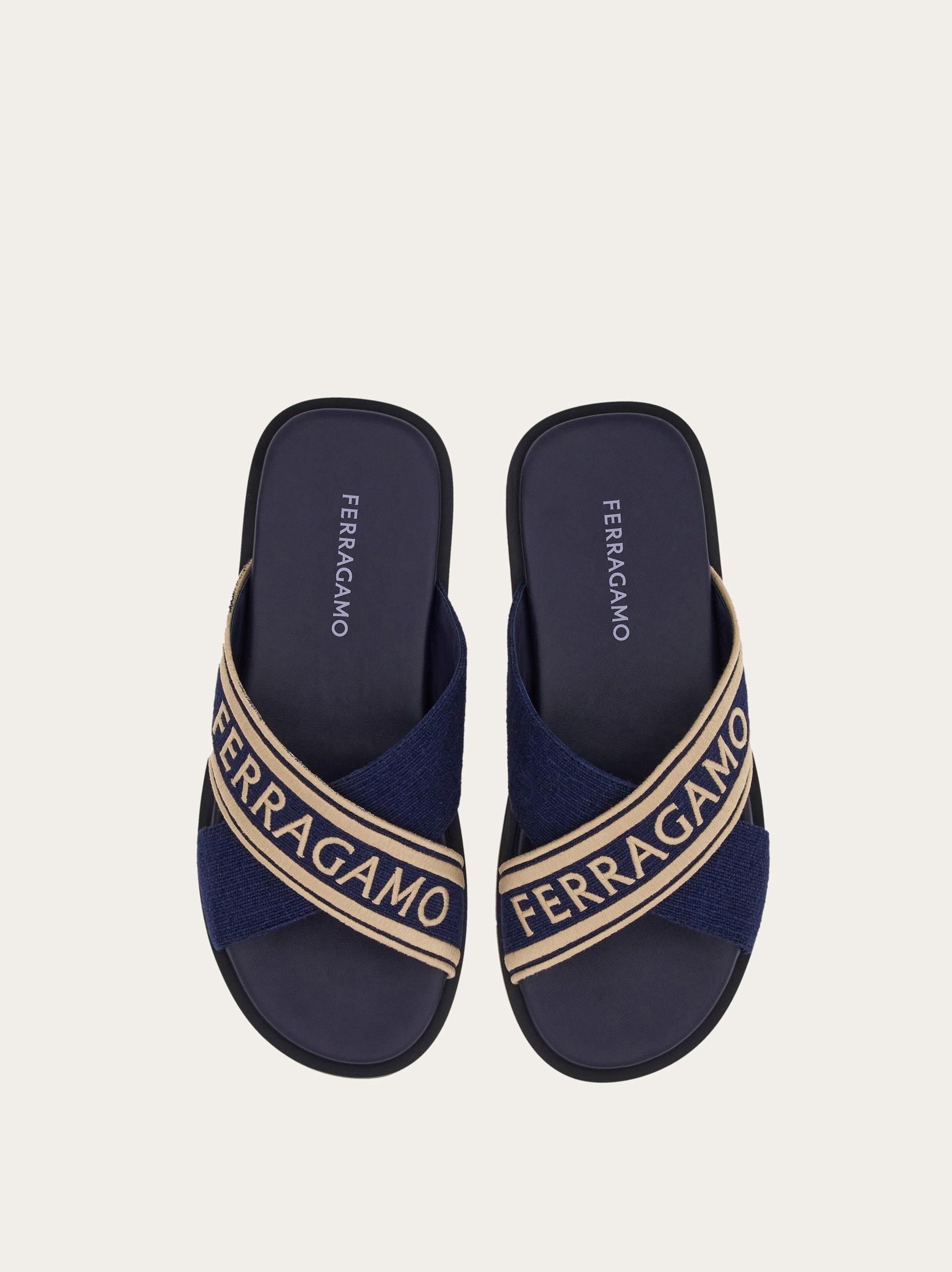 Sandal with crossover straps - 2