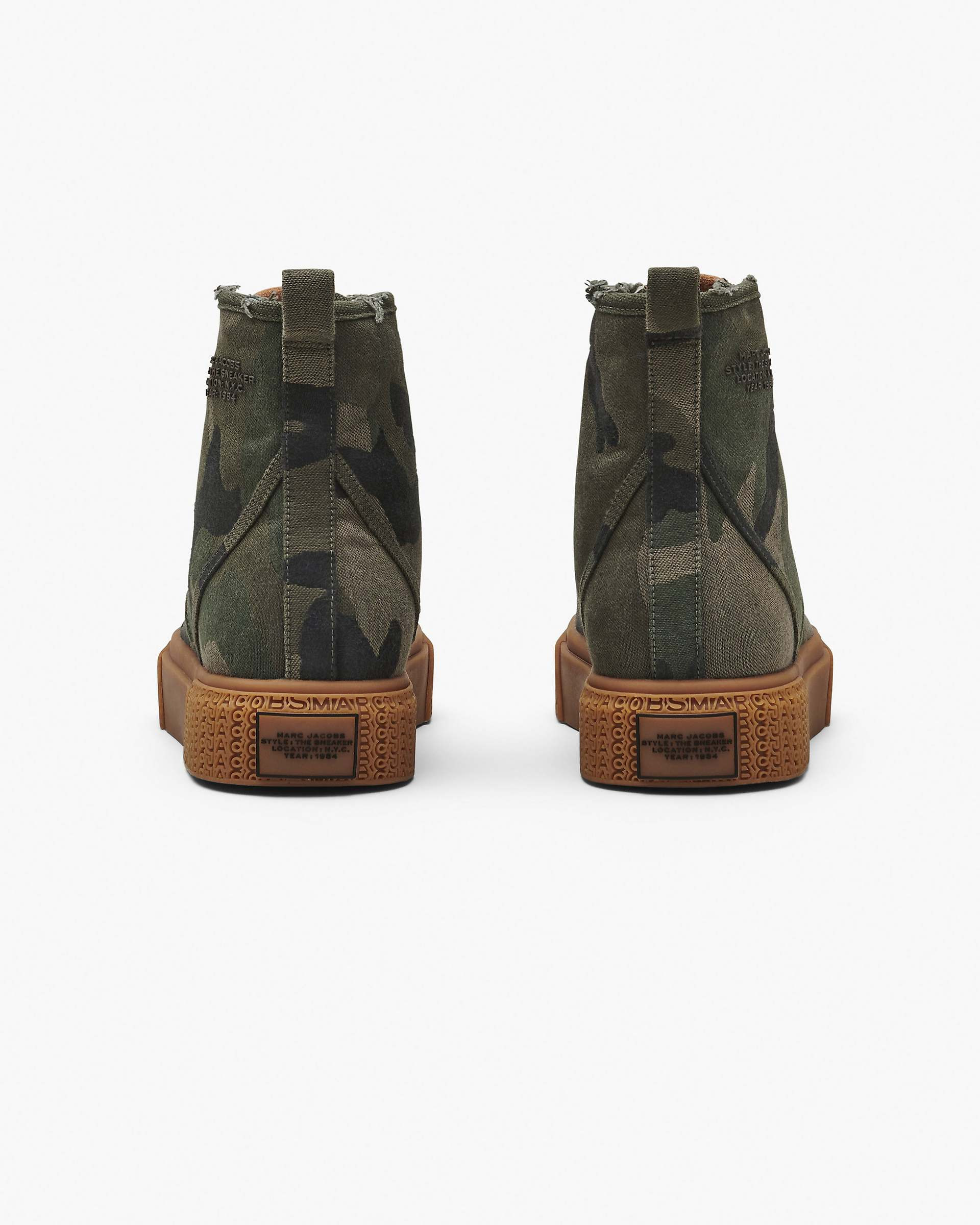 THE CAMO JACQUARD HIGH TOP SNEAKER - 7