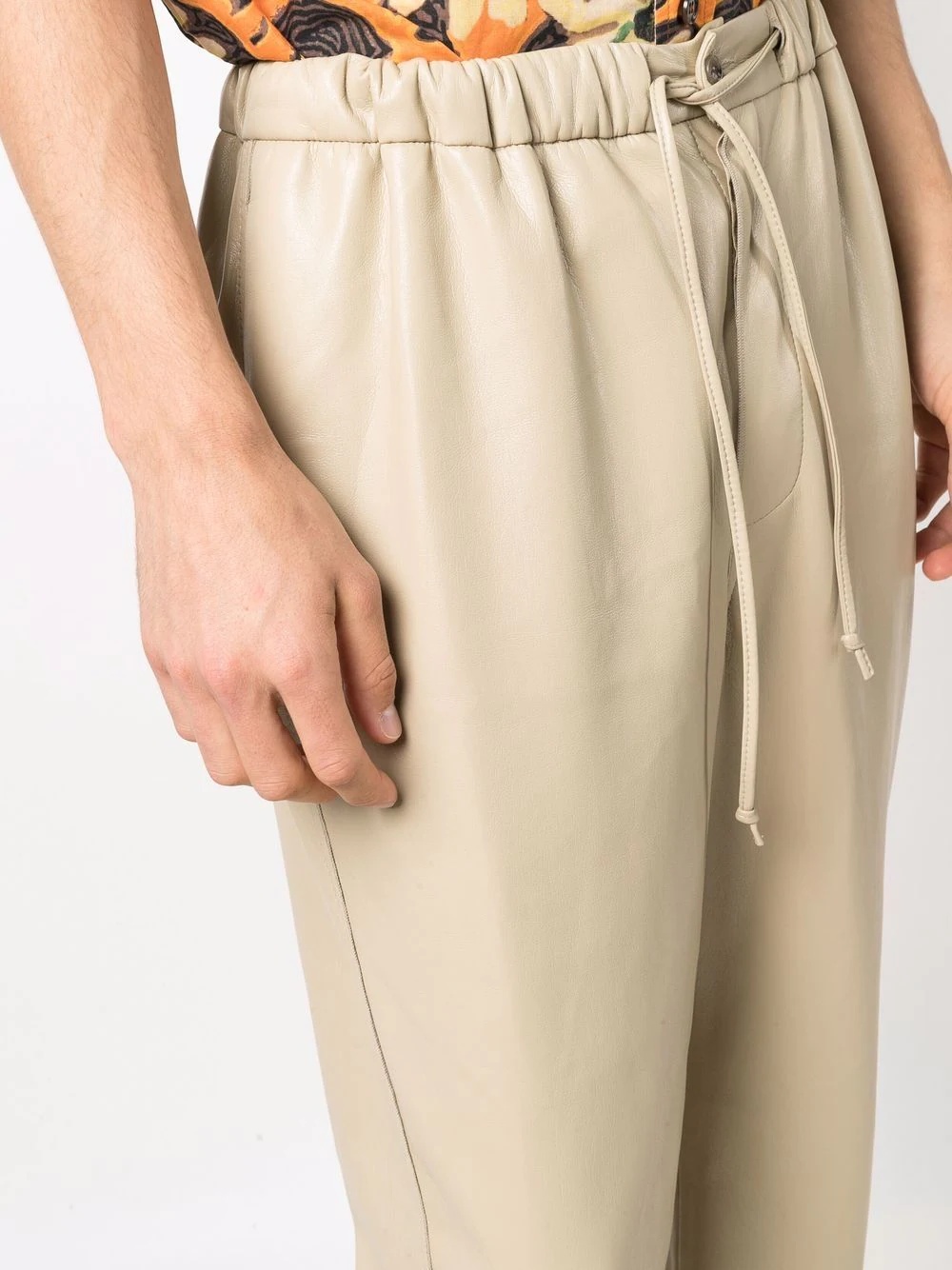 drawstring waist trousers - 5