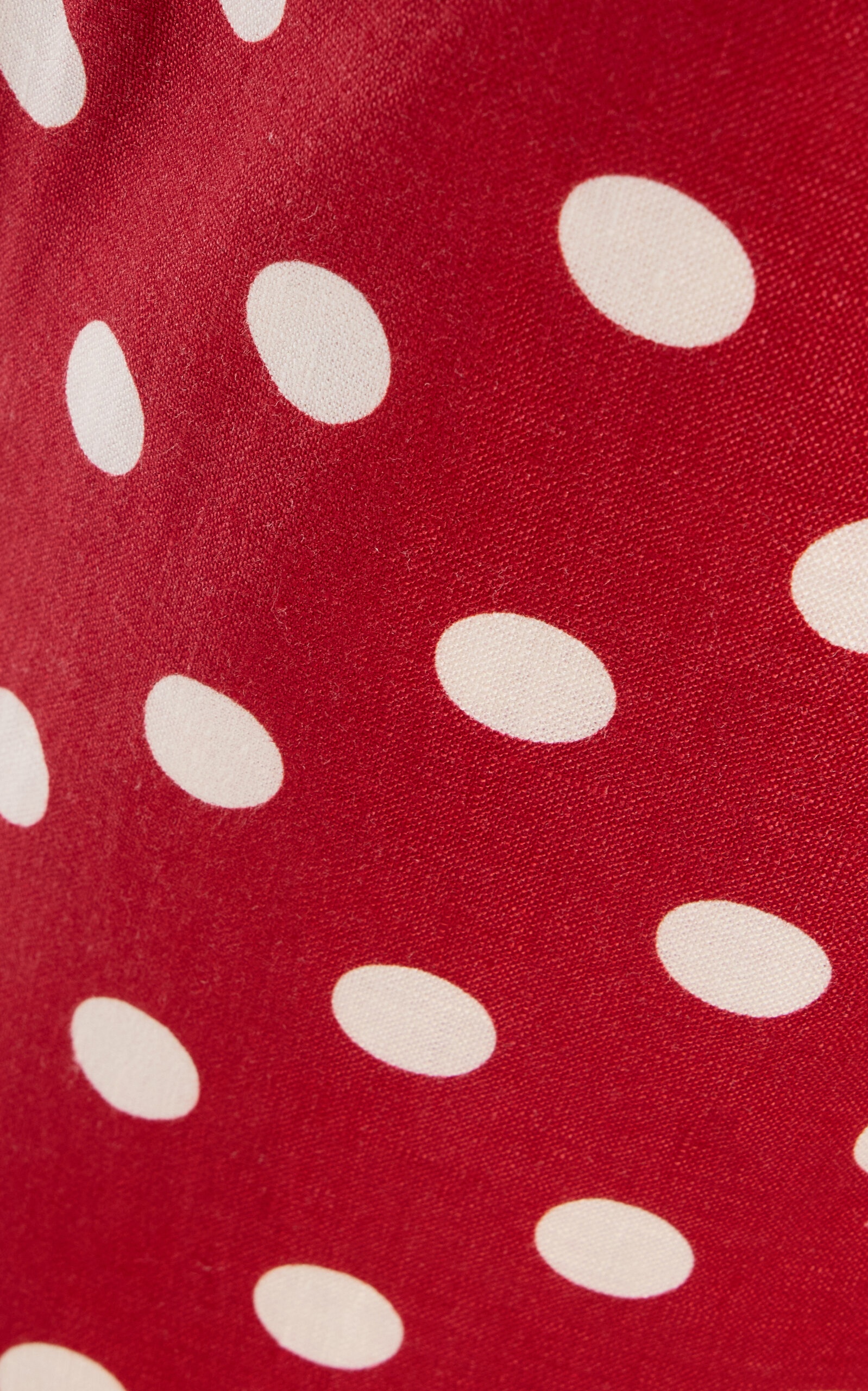 Alice Linen Mini Dress red - 5