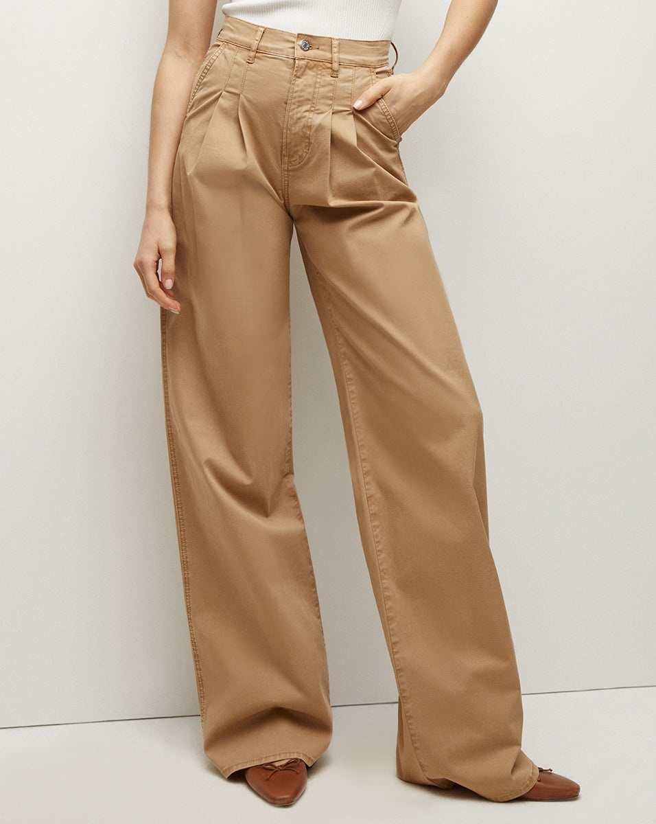 MIA WIDE-LEG PLEATED PANT - 3