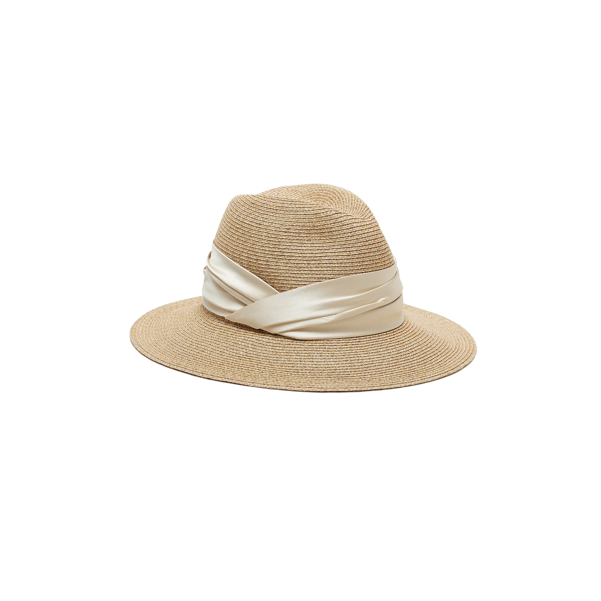 Courtney Toyo Packable Fedora - 1