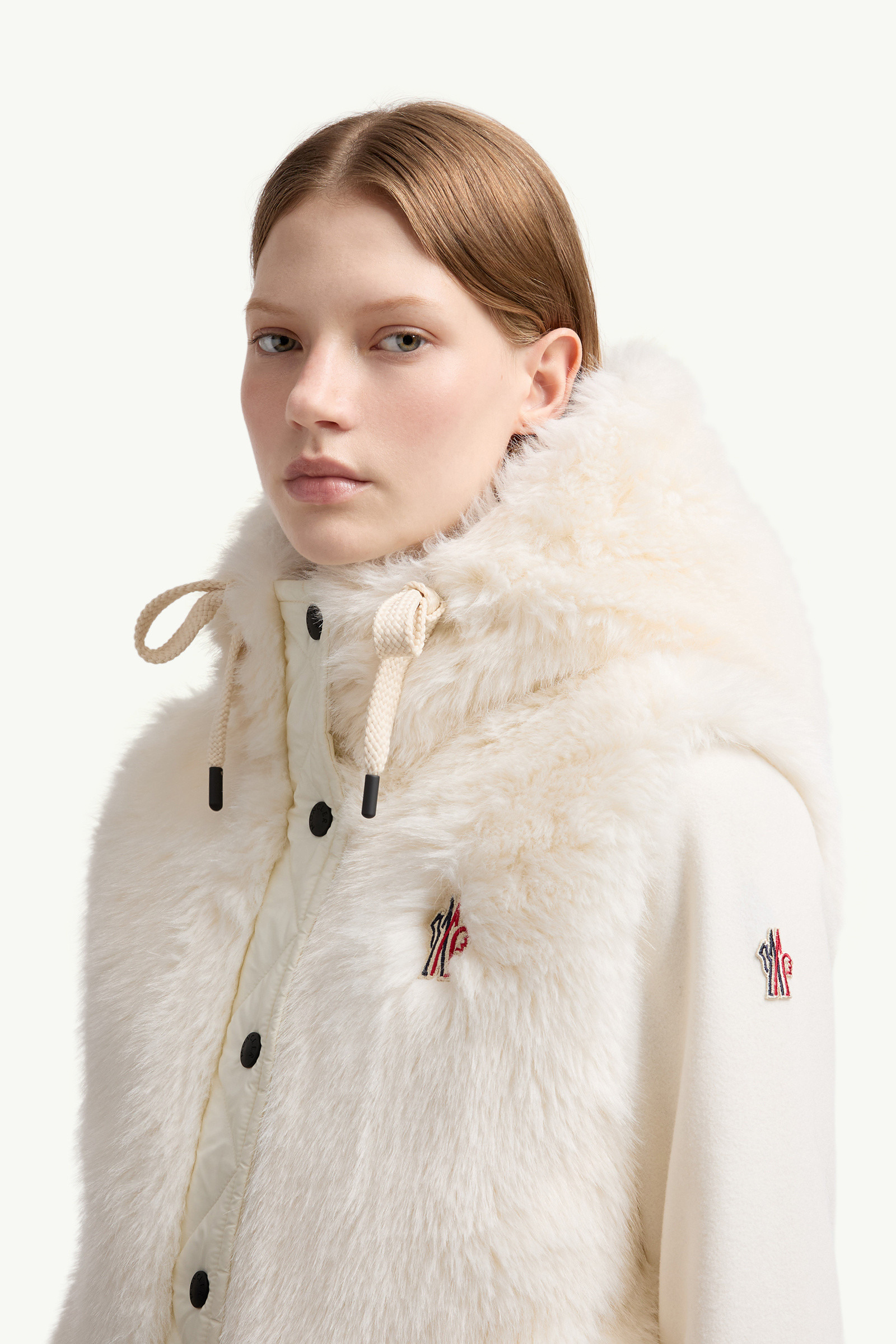 Arve Hooded Teddy Down Vest - 4