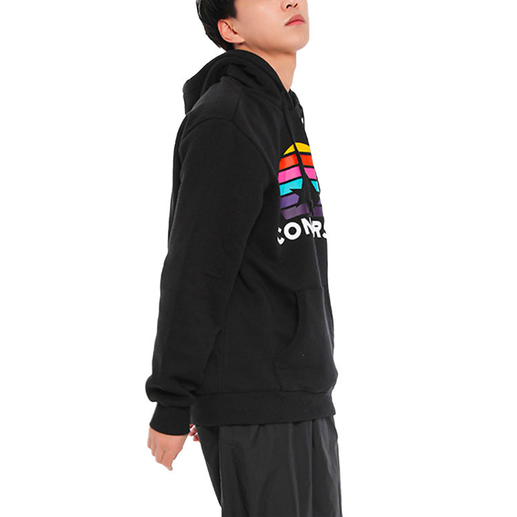 Men's Converse Planet Set Po Athleisure Casual Sports Printing Knit Black 10018993-A01 - 6