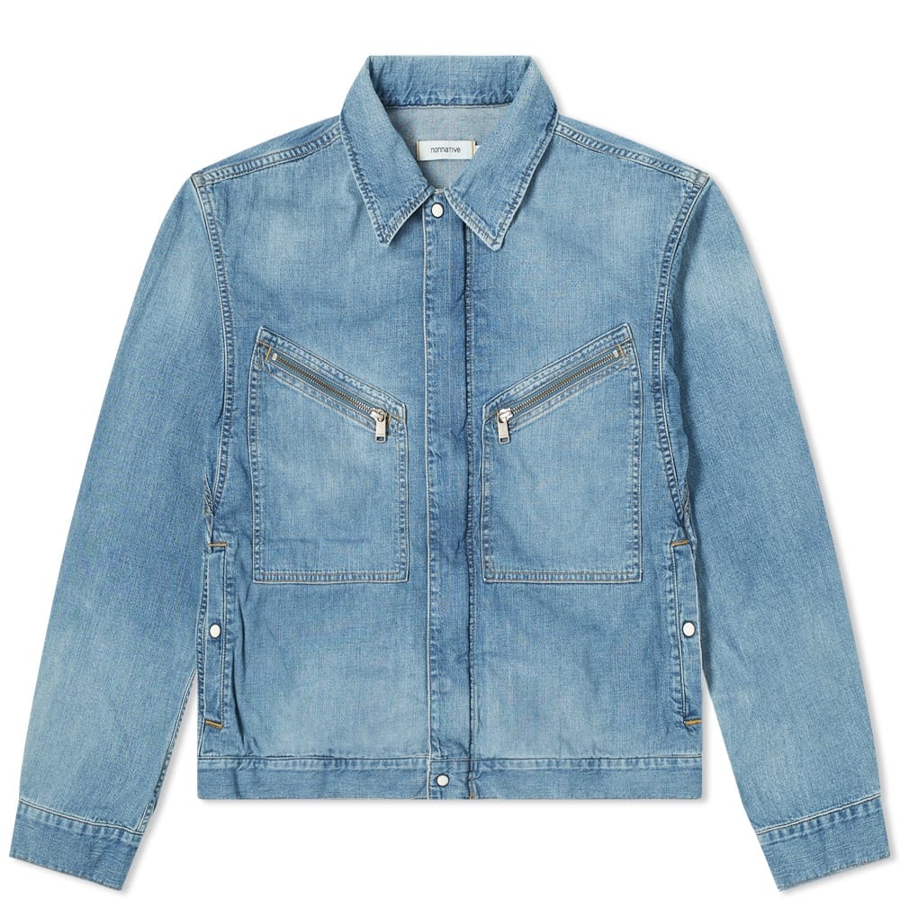 Nonnative 8oz Denim Worker Blouson - 1