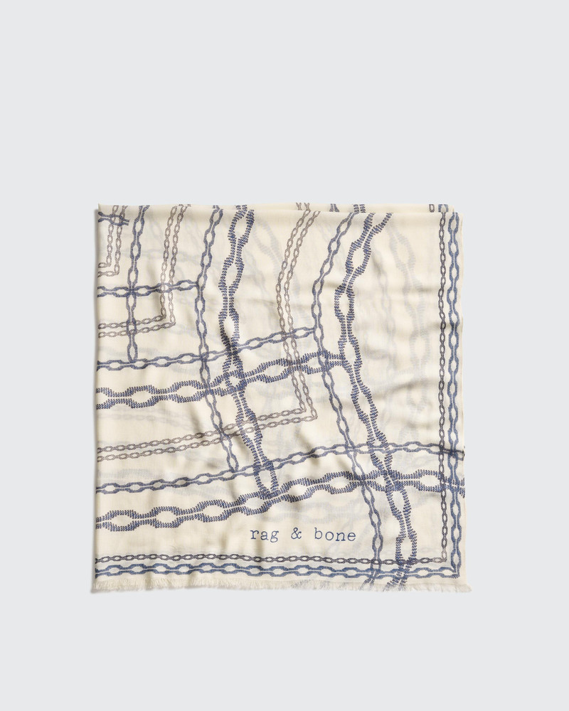 Pea Chain Cashmere Scarf
Lightweight 1