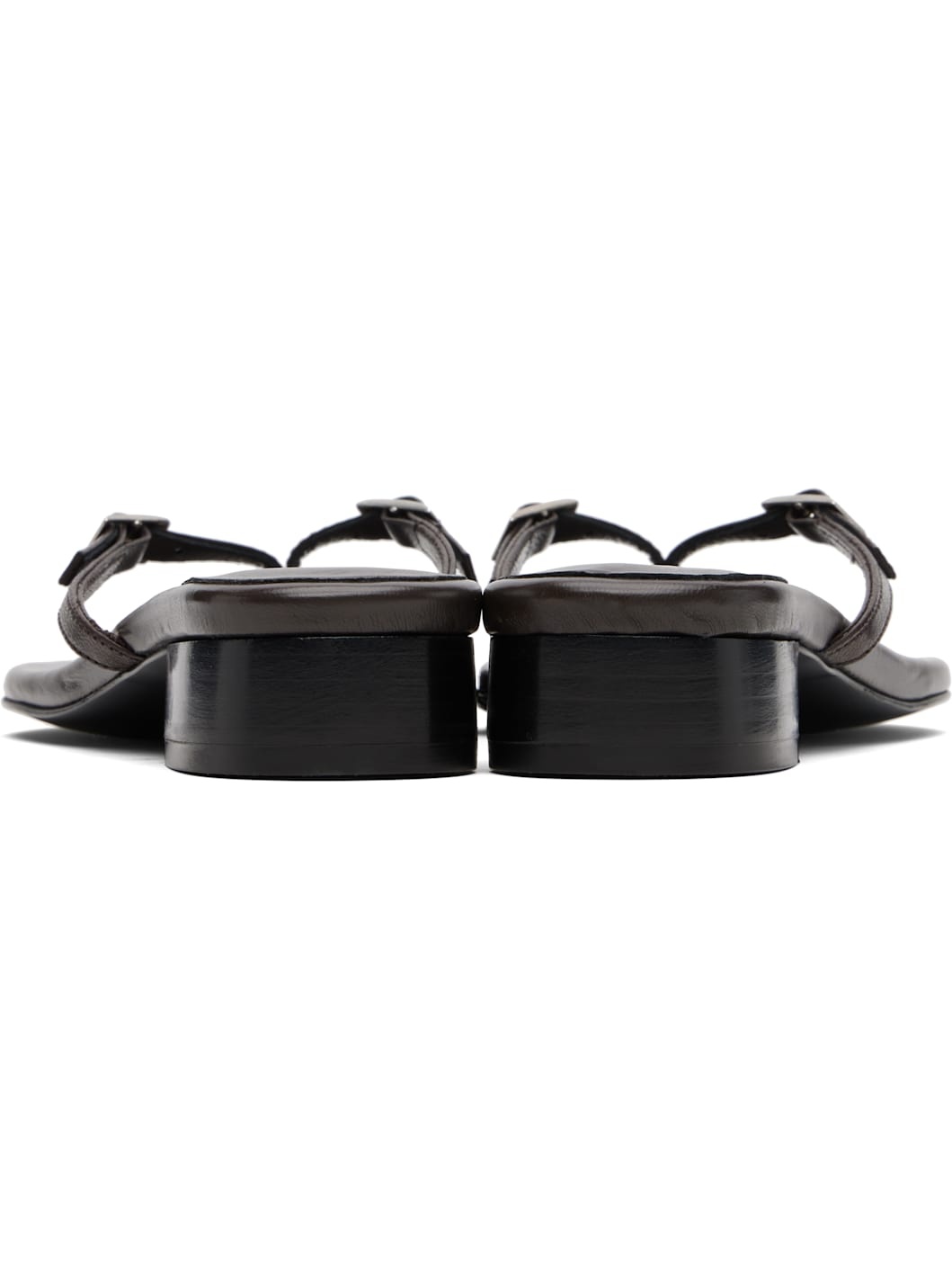 Brown Mica Sandals - 2