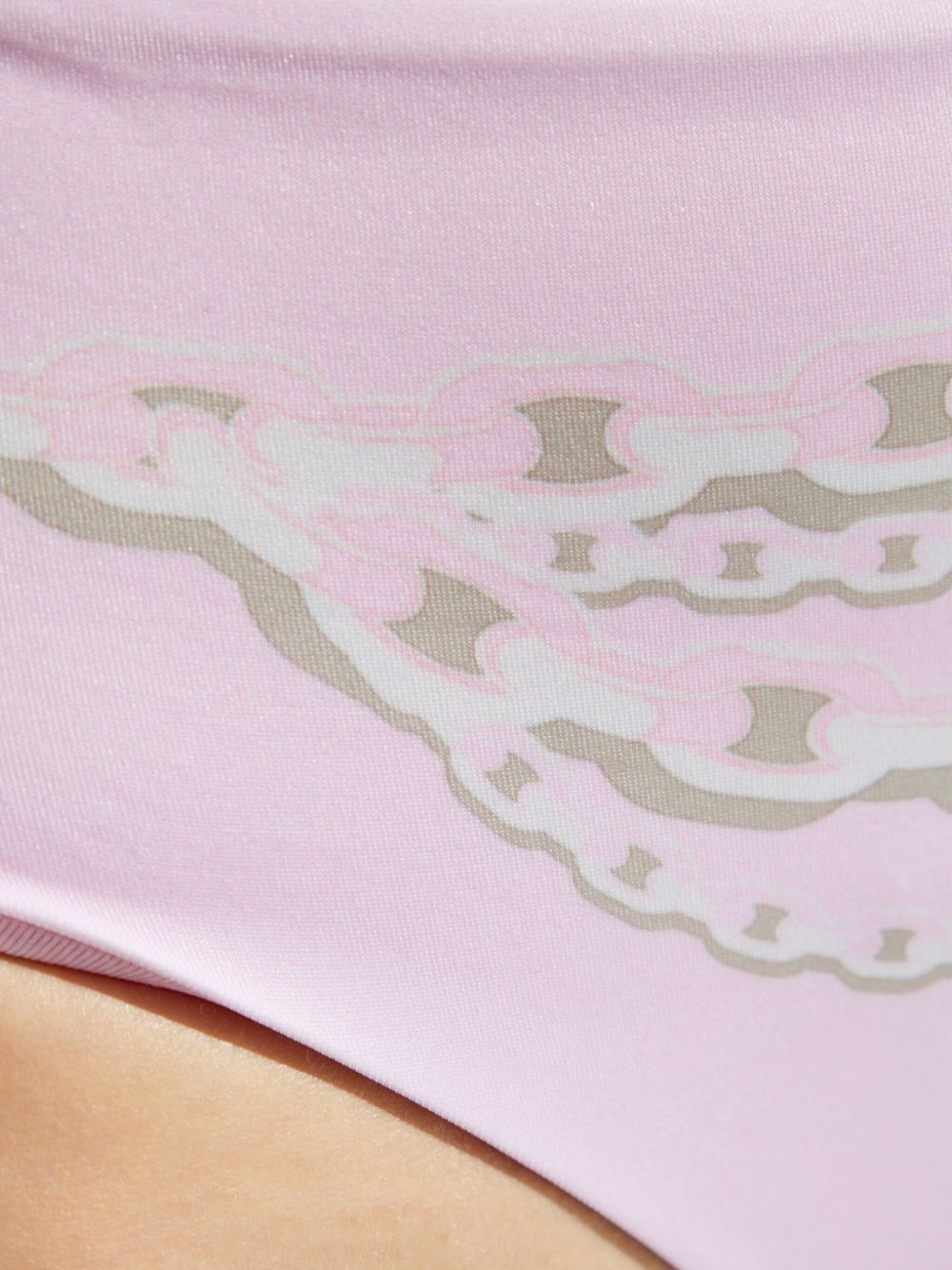 chain-print bikini bottoms - 5
