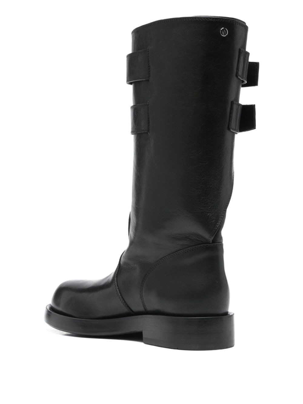 35mm Osmo double-buckle leather boots - 3