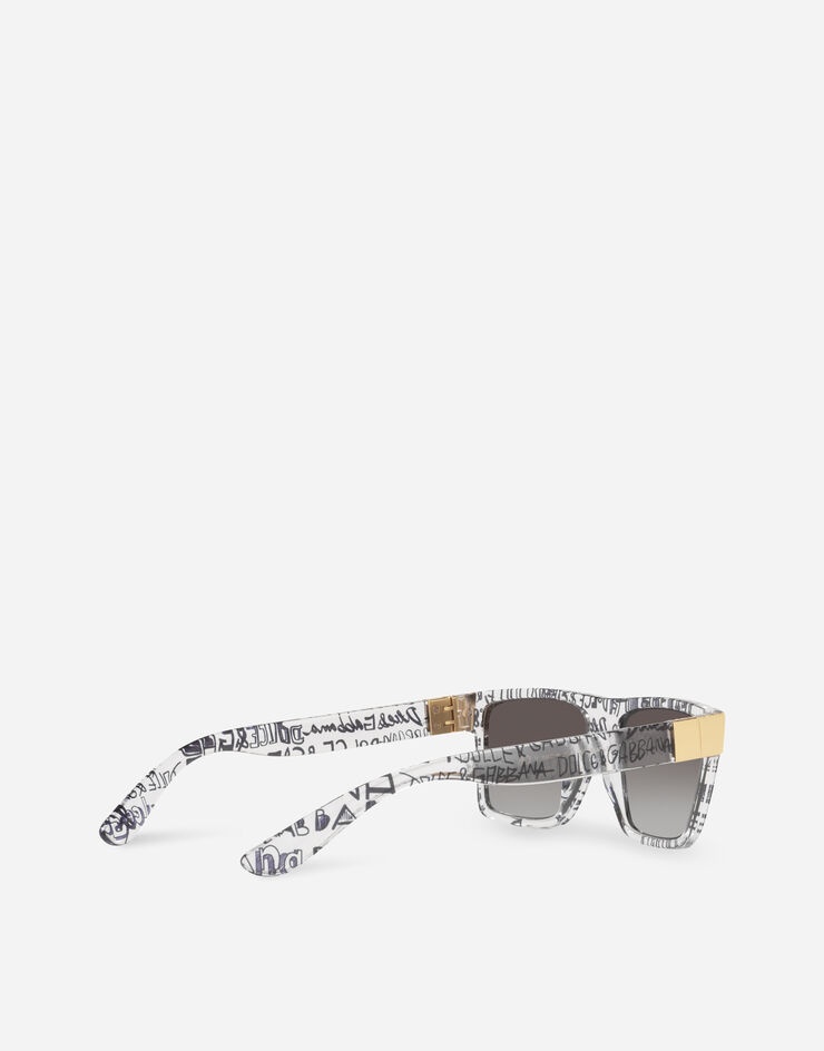 Modern print sunglasses - 4