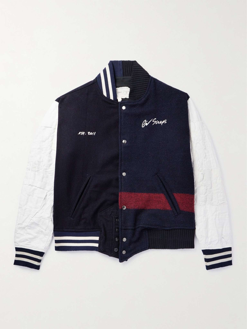 Sailor Cotton and Wool-Blend Varsity Jacket 1