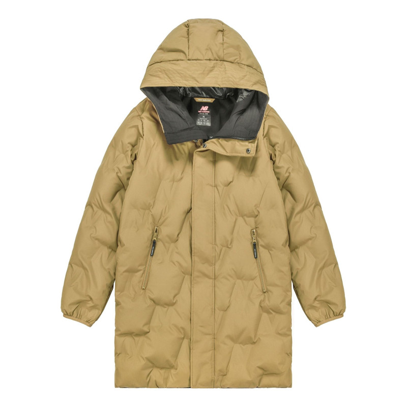 New Balance Long Down Jacket 'Olive Green' AMJ14303-OV - 1