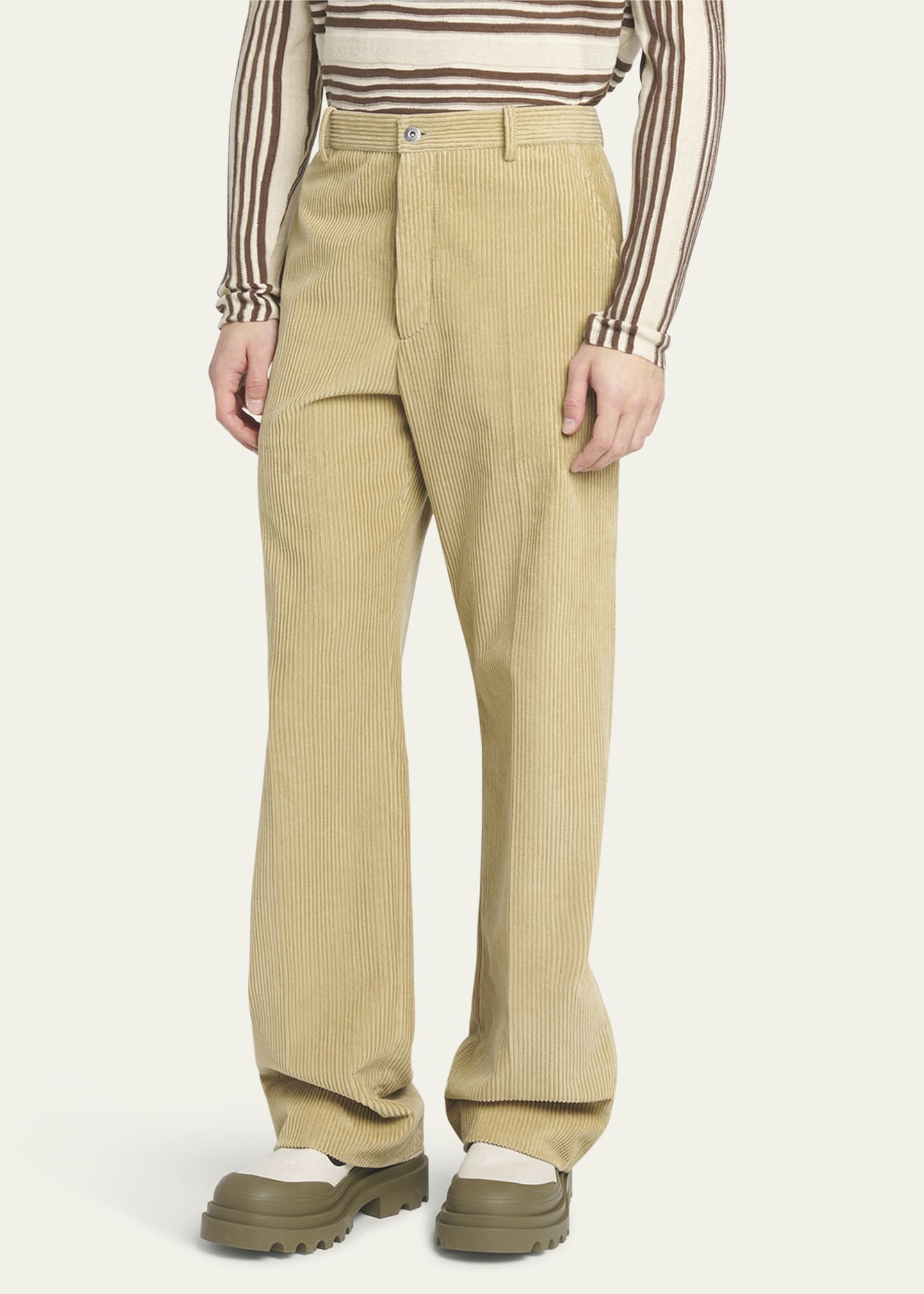 Men's Wide-Wale Corduroy Trousers - 4