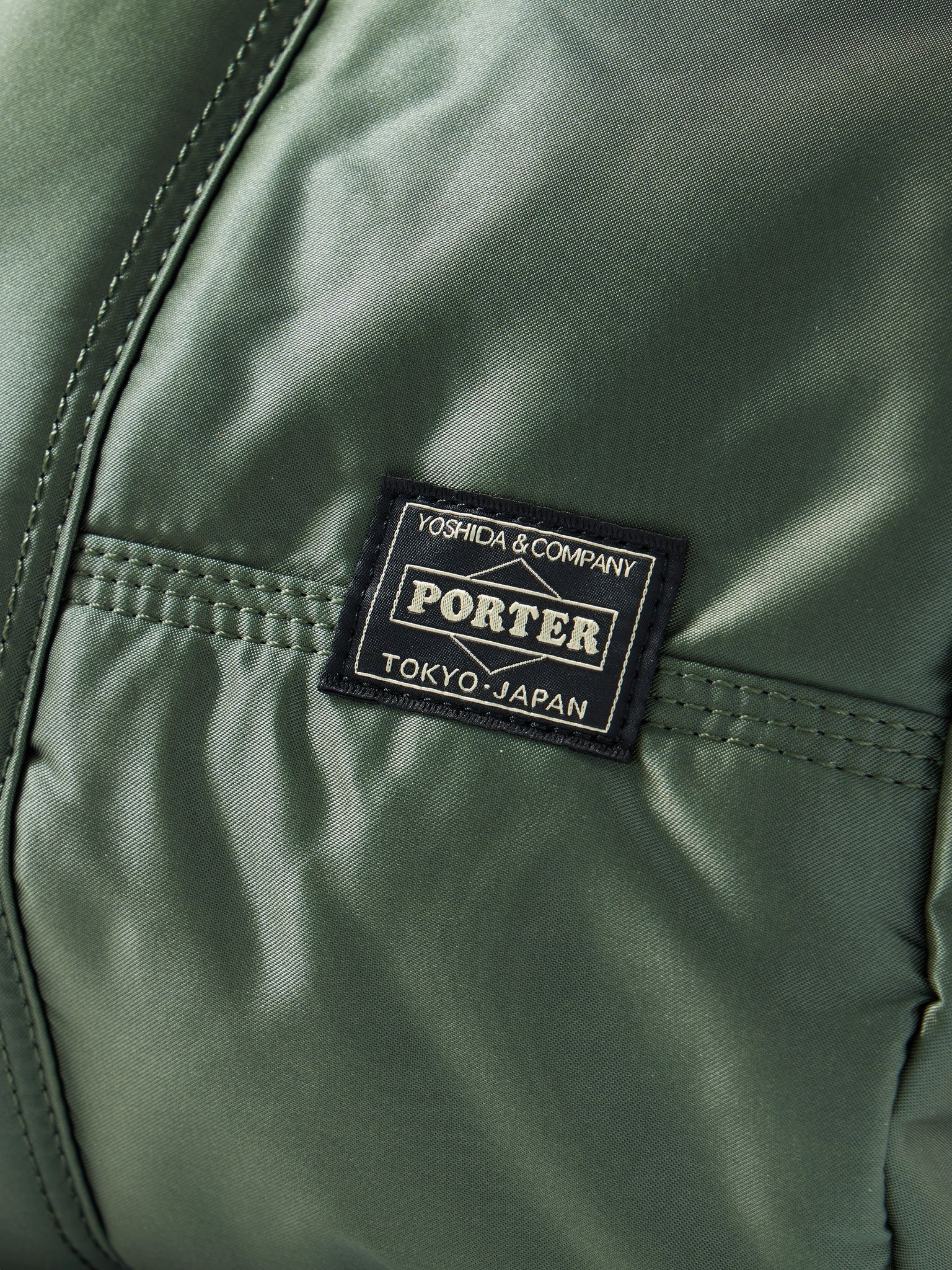 Tanker Drum Nylon-Twill Weekend Bag Green - 4