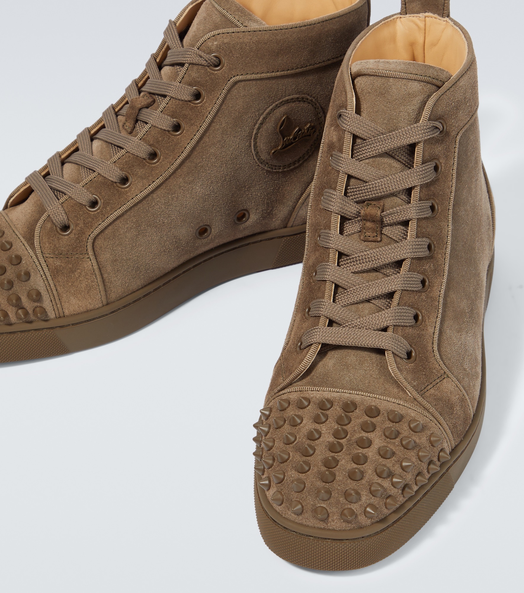 Louis Spikes suede high-top sneakers - 3