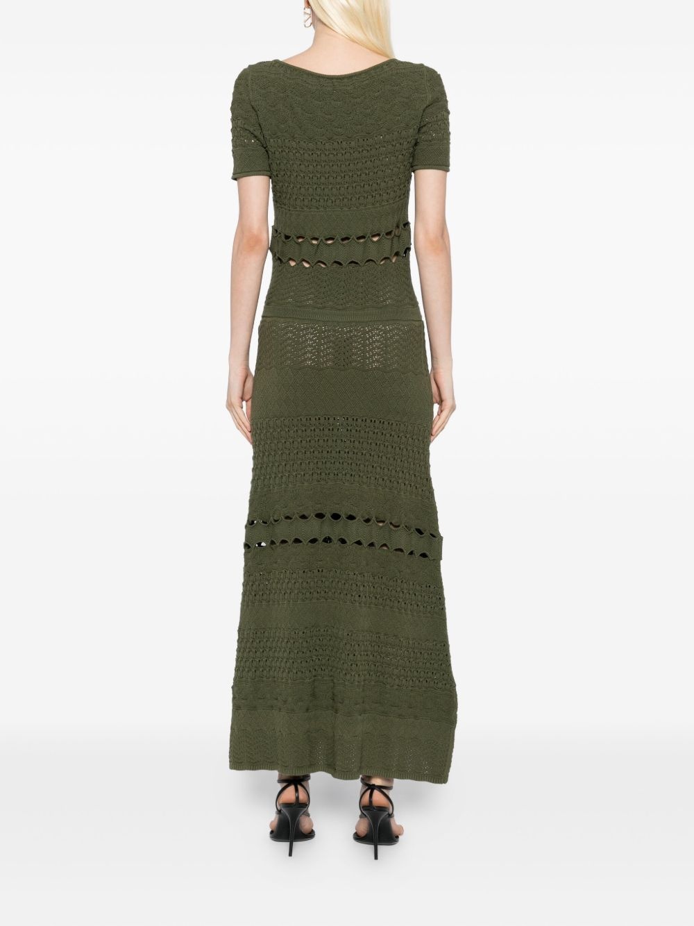 cut-out midi dress - 4