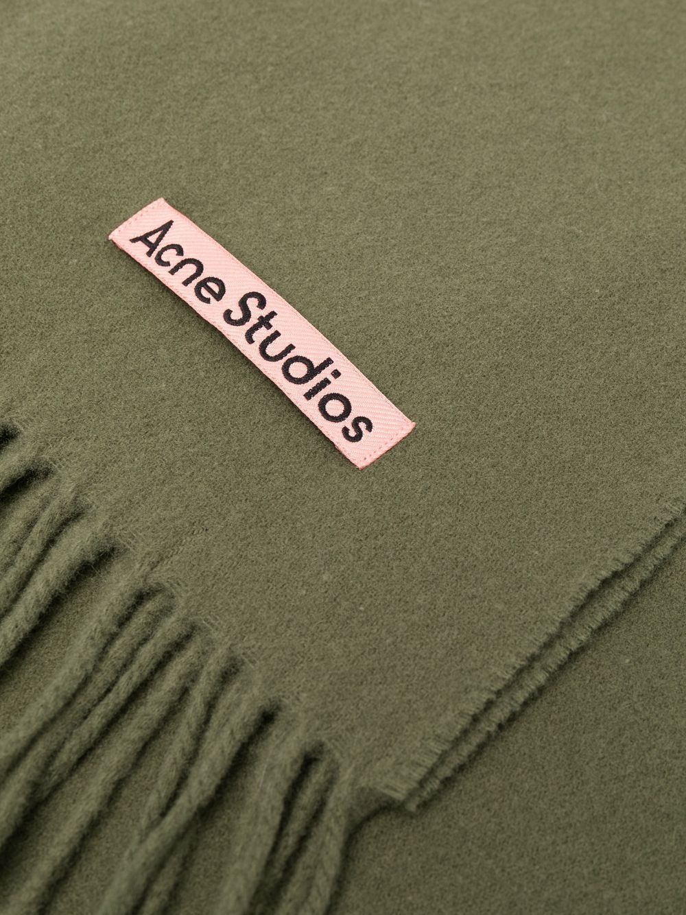 narrow wool scarf - 3