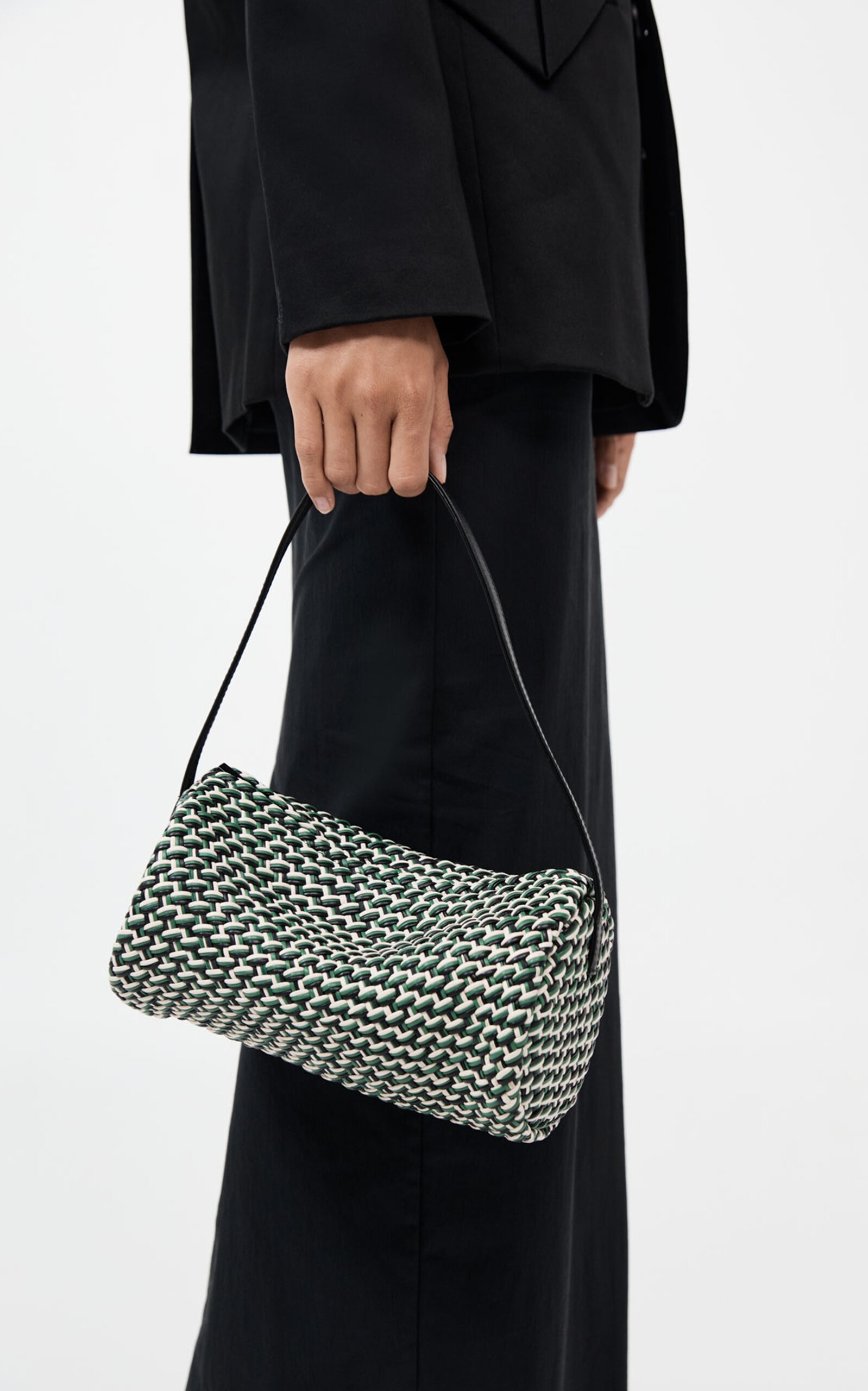 Connolo Leather Shoulder Bag green - 4