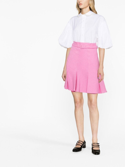 PATOU belted high-waisted skirt outlook