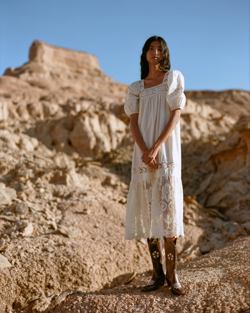 Jo Puff-Sleeve Dress 3