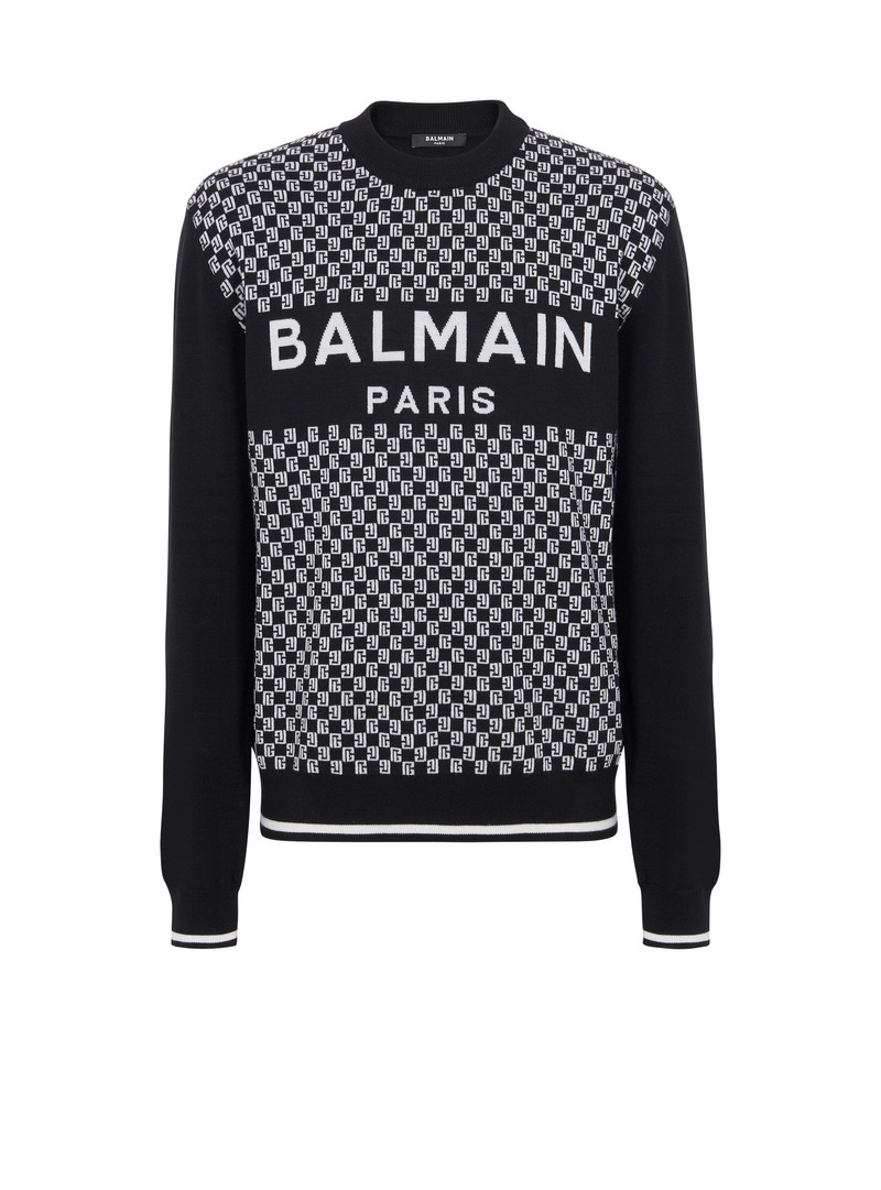 Balmain mini monogram jumper 1