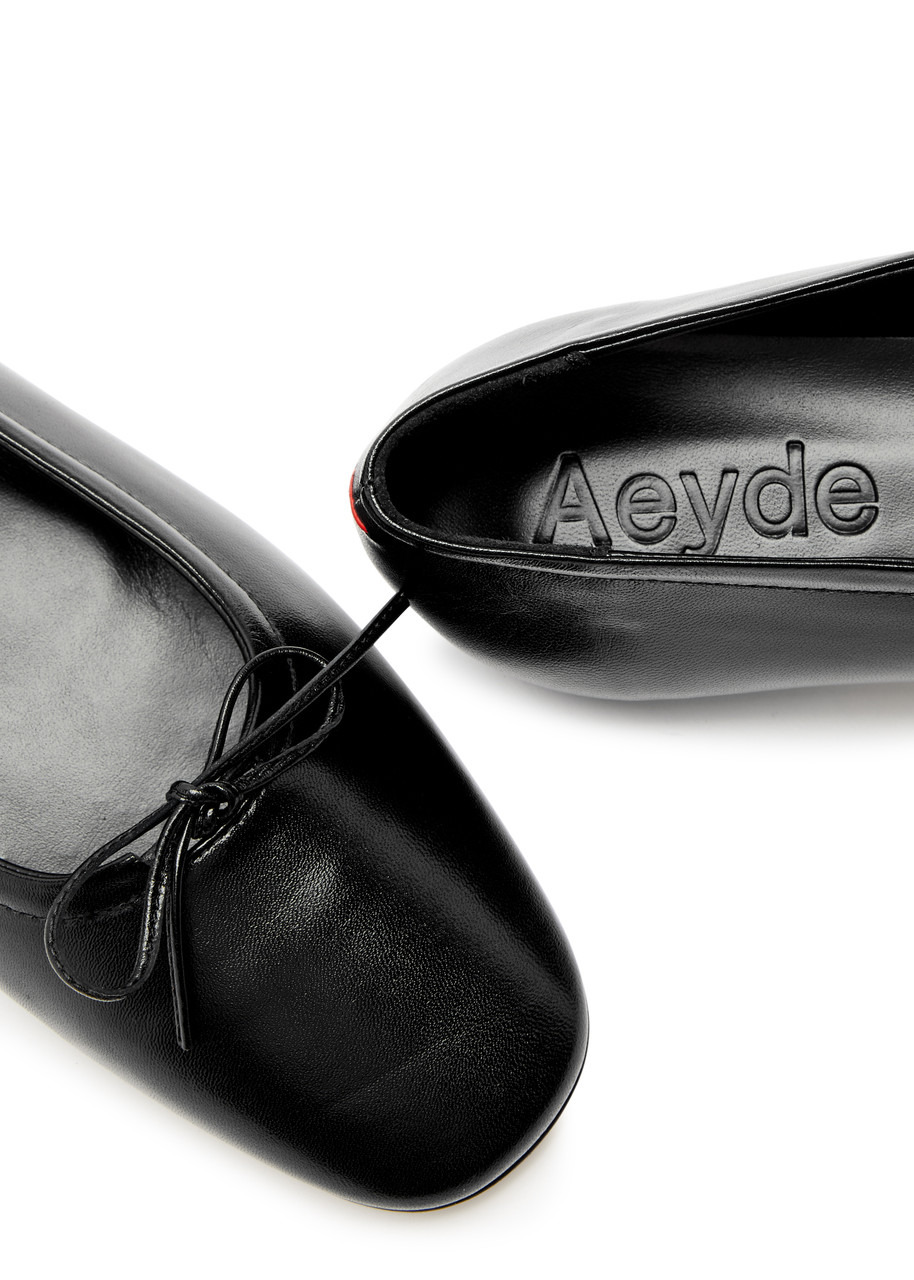 Aeyde Delfina Leather Ballet Flats - 4