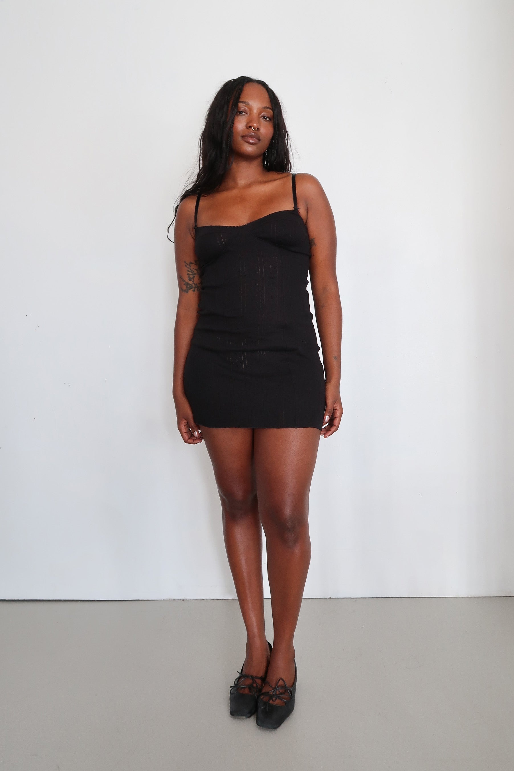 The Balconette Dress Black - 3