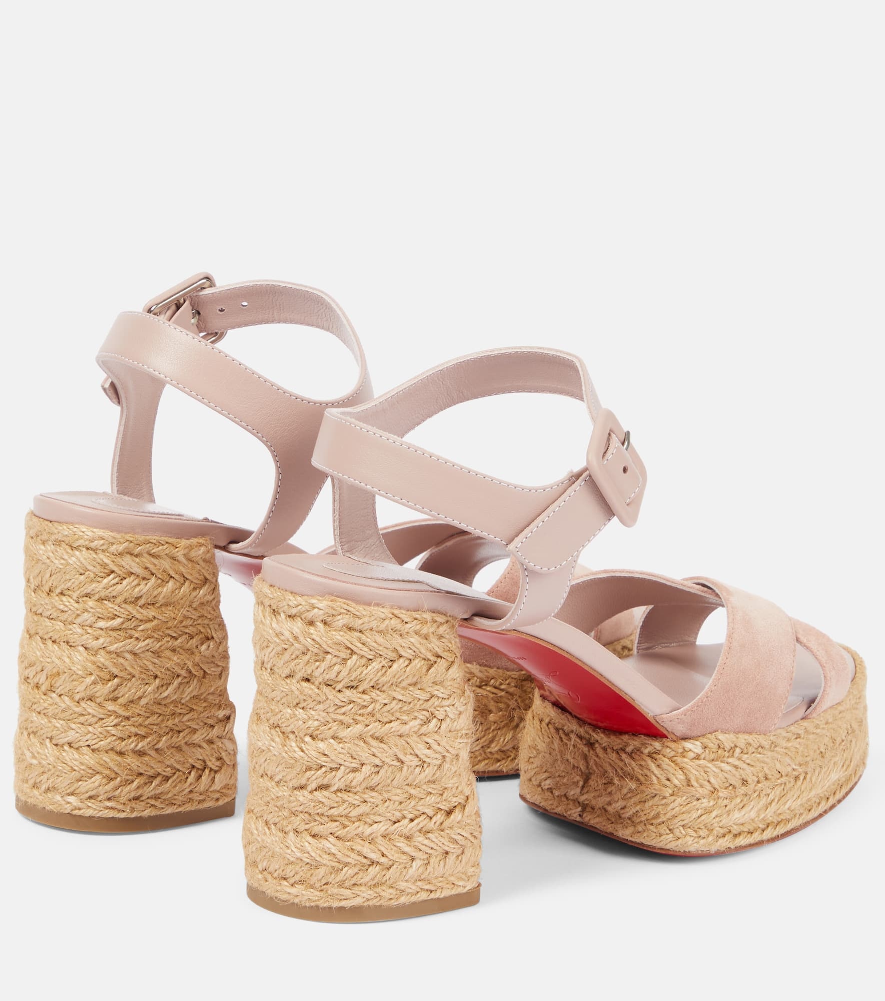 Calakala 70 suede and leather espadrilles - 2