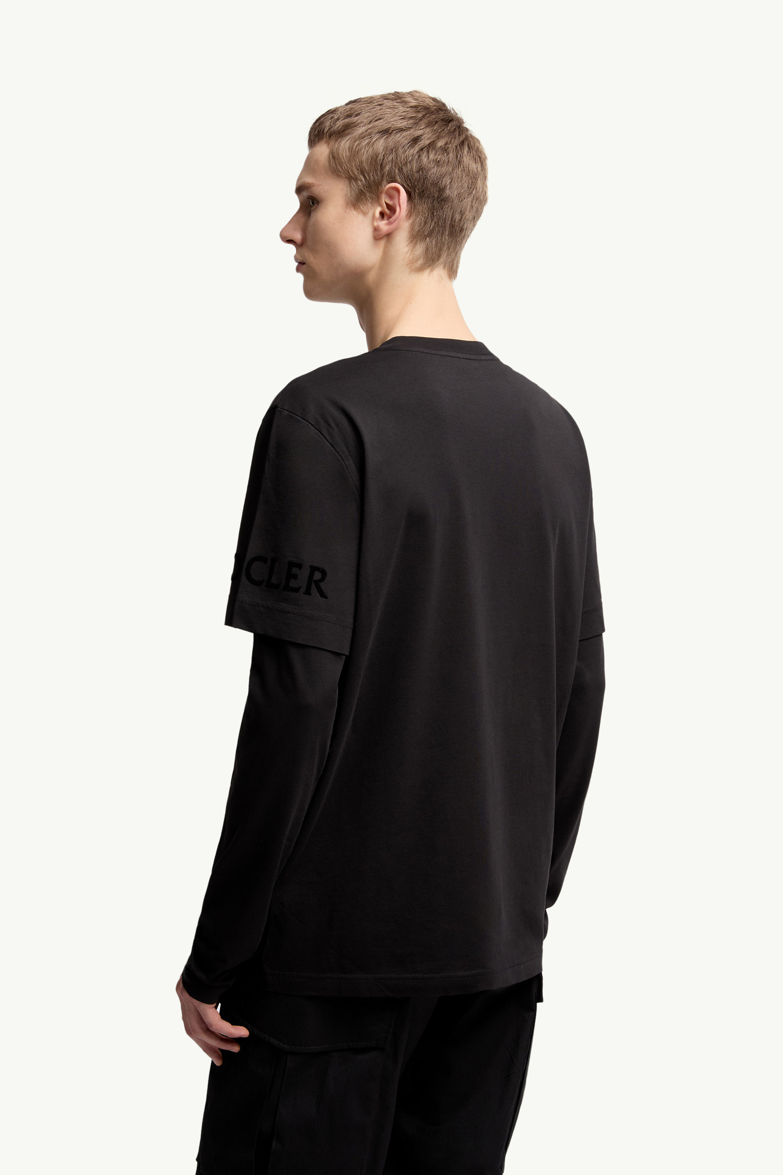 Double Sleeve Cotton T-Shirt - 5