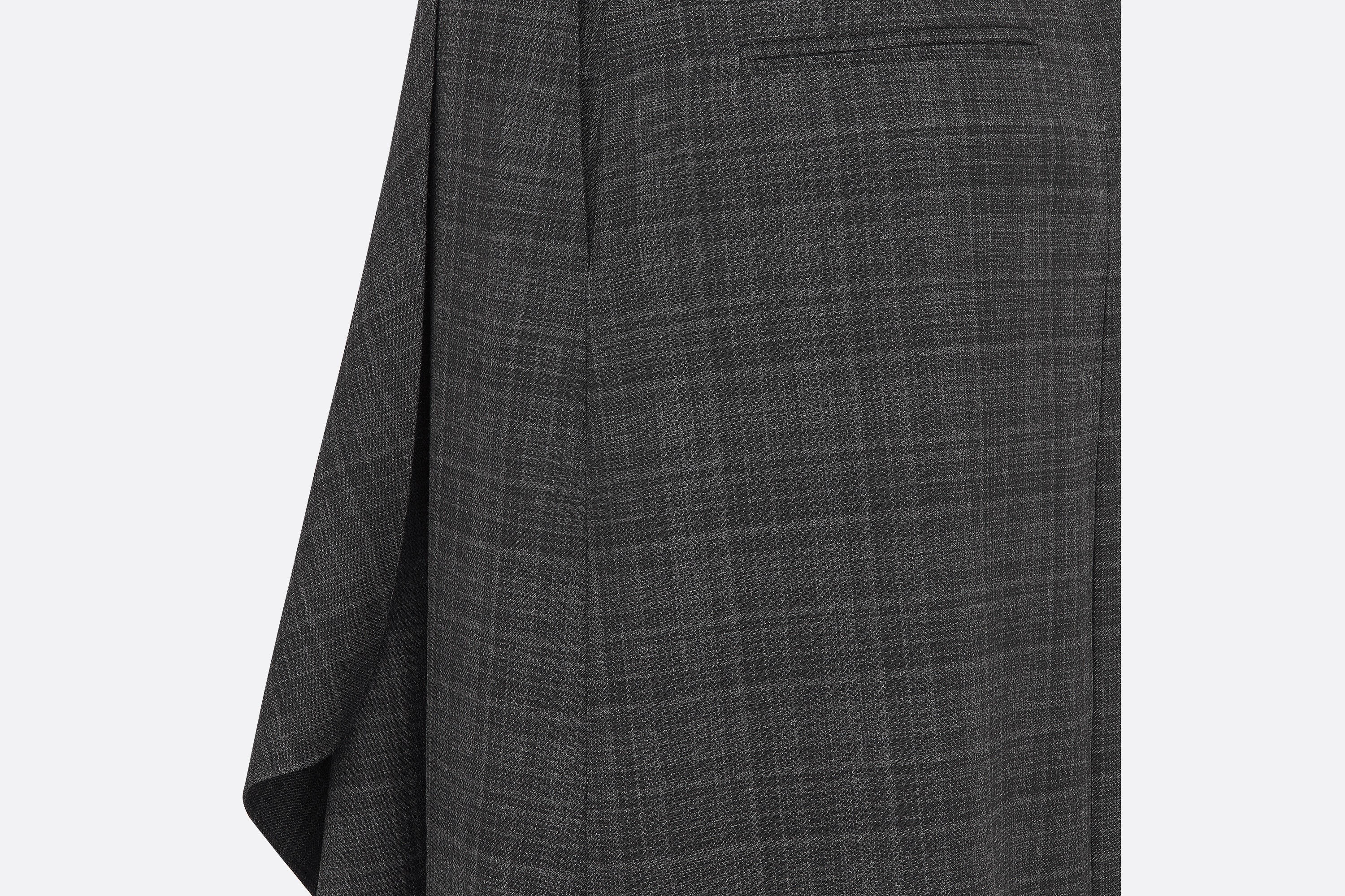 Mid-Length Draped Skirt - 3