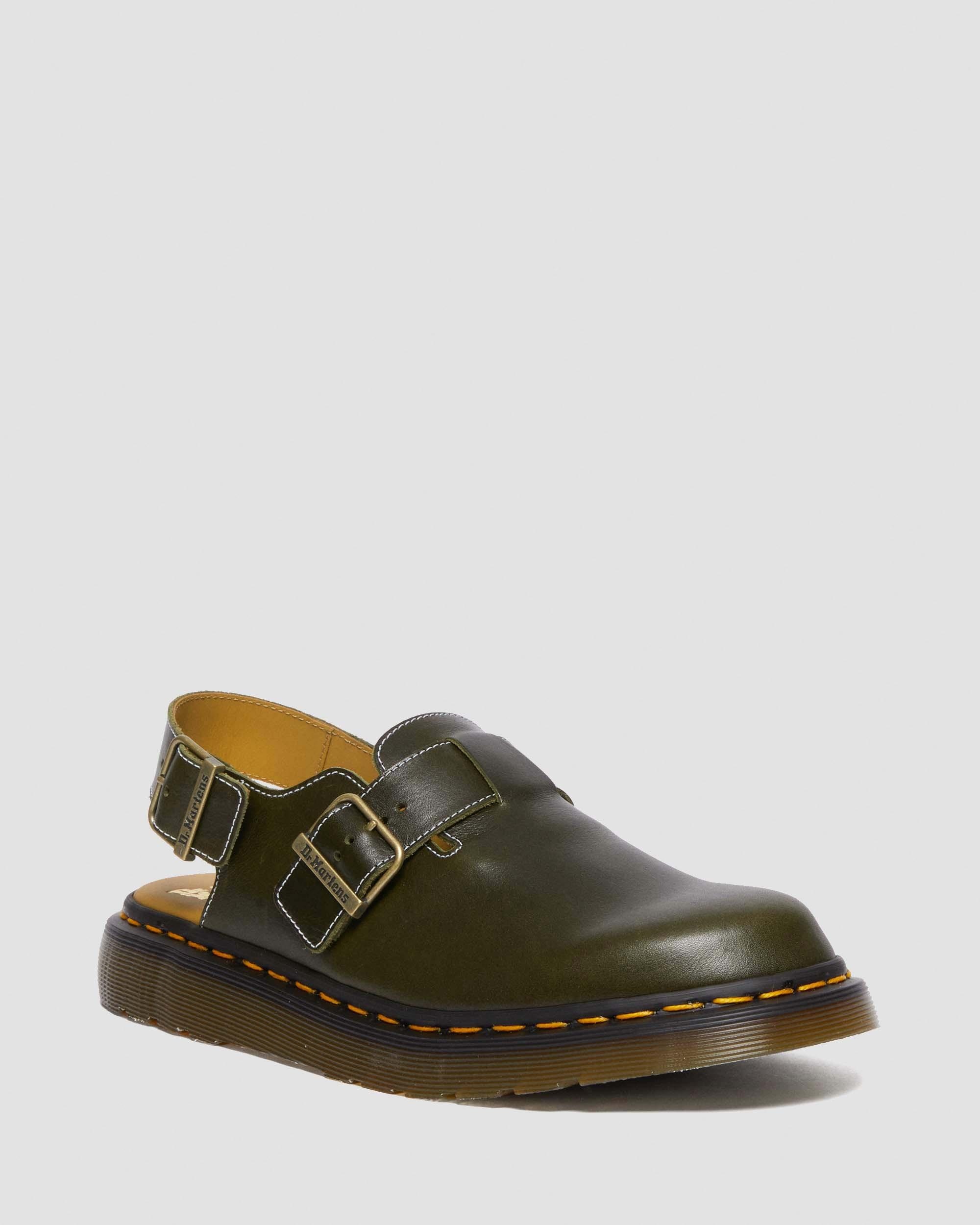 Jorge Made in England Classic Leather Slingback Mules - 5