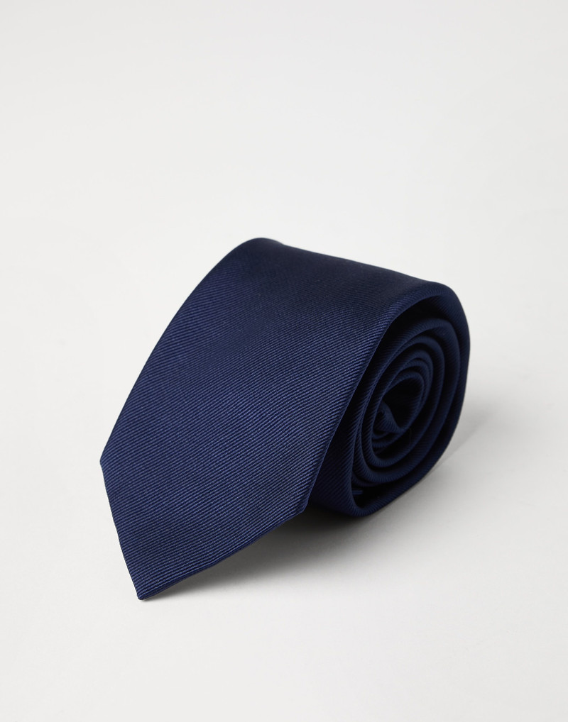 Brunello Cucinelli Silk twill tie outlook