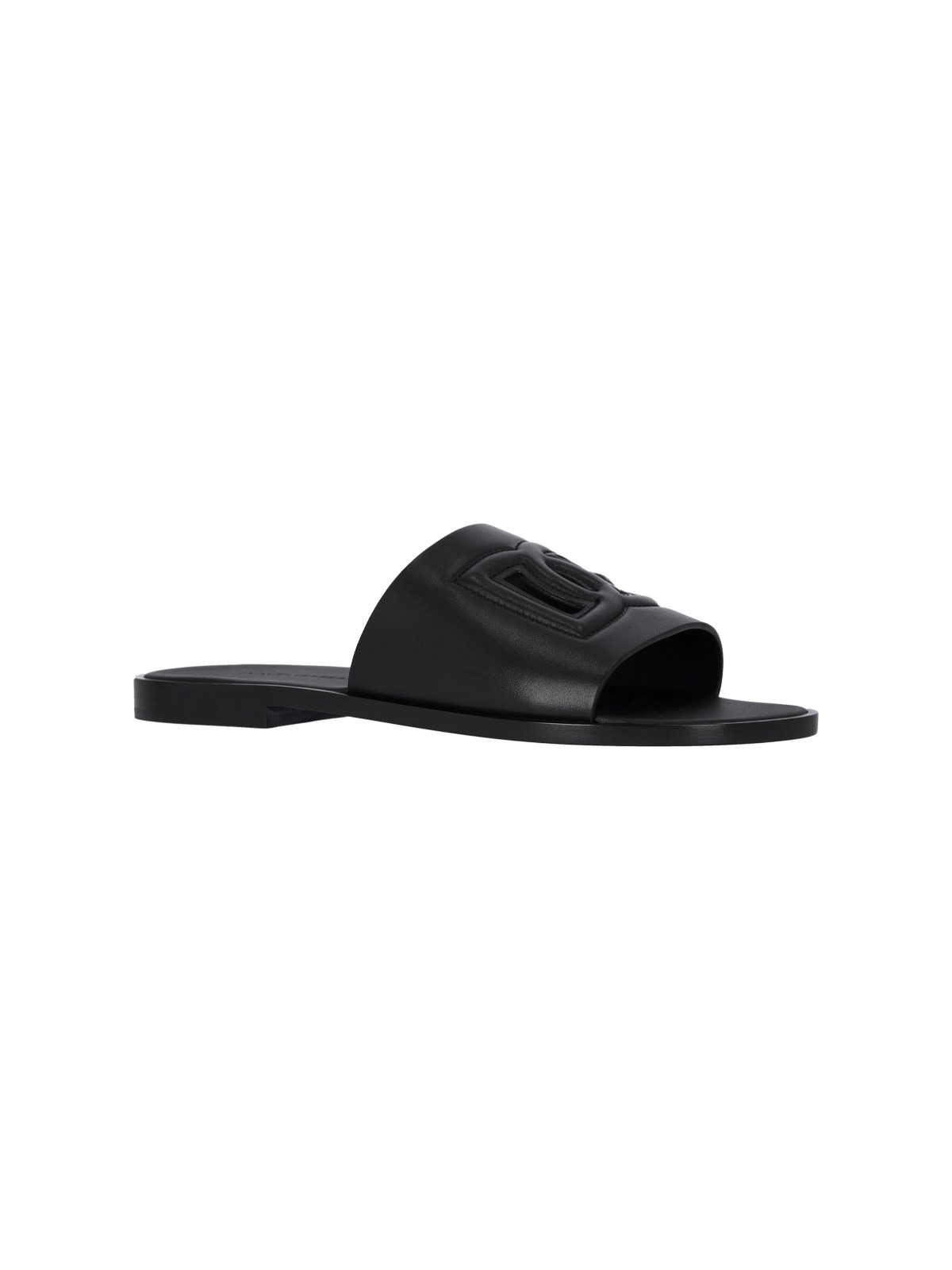 SLIDE LEATHER SANDALS - 2