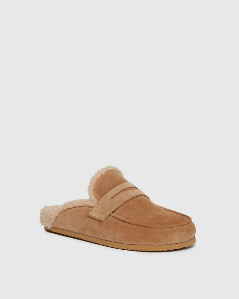 PAIGE Wynn Shearling Flat outlook