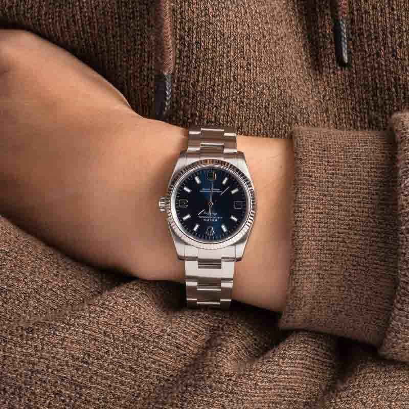 Rolex Air-King 114234 Blue Dial - 5