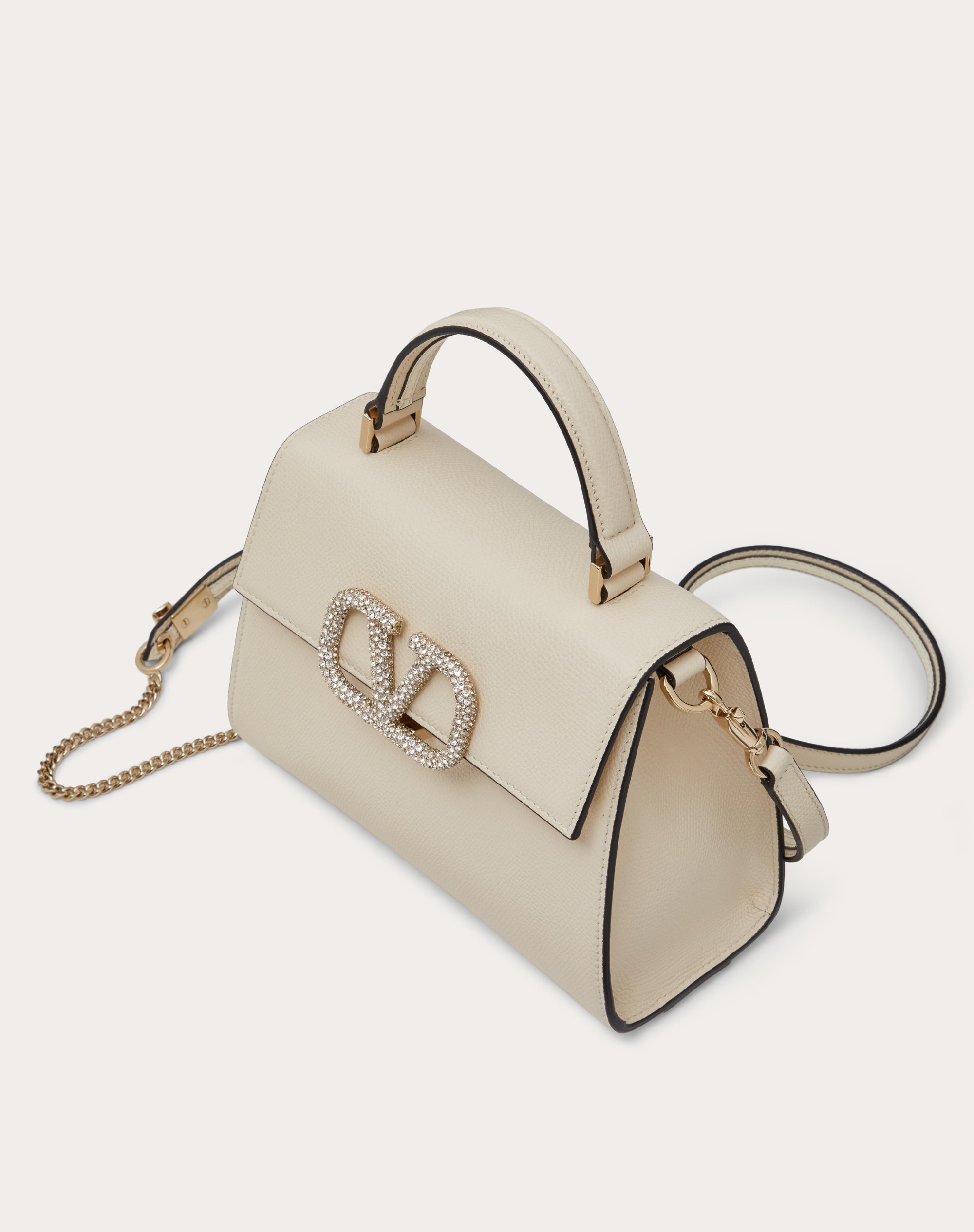 SMALL VSLING HANDBAG WITH JEWEL EMBROIDERY - 6
