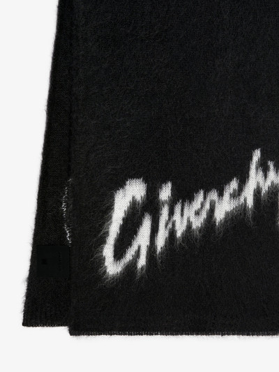 Givenchy SCARF IN ALL-OVER GIVENCHY INTARSIA MOHAIR outlook