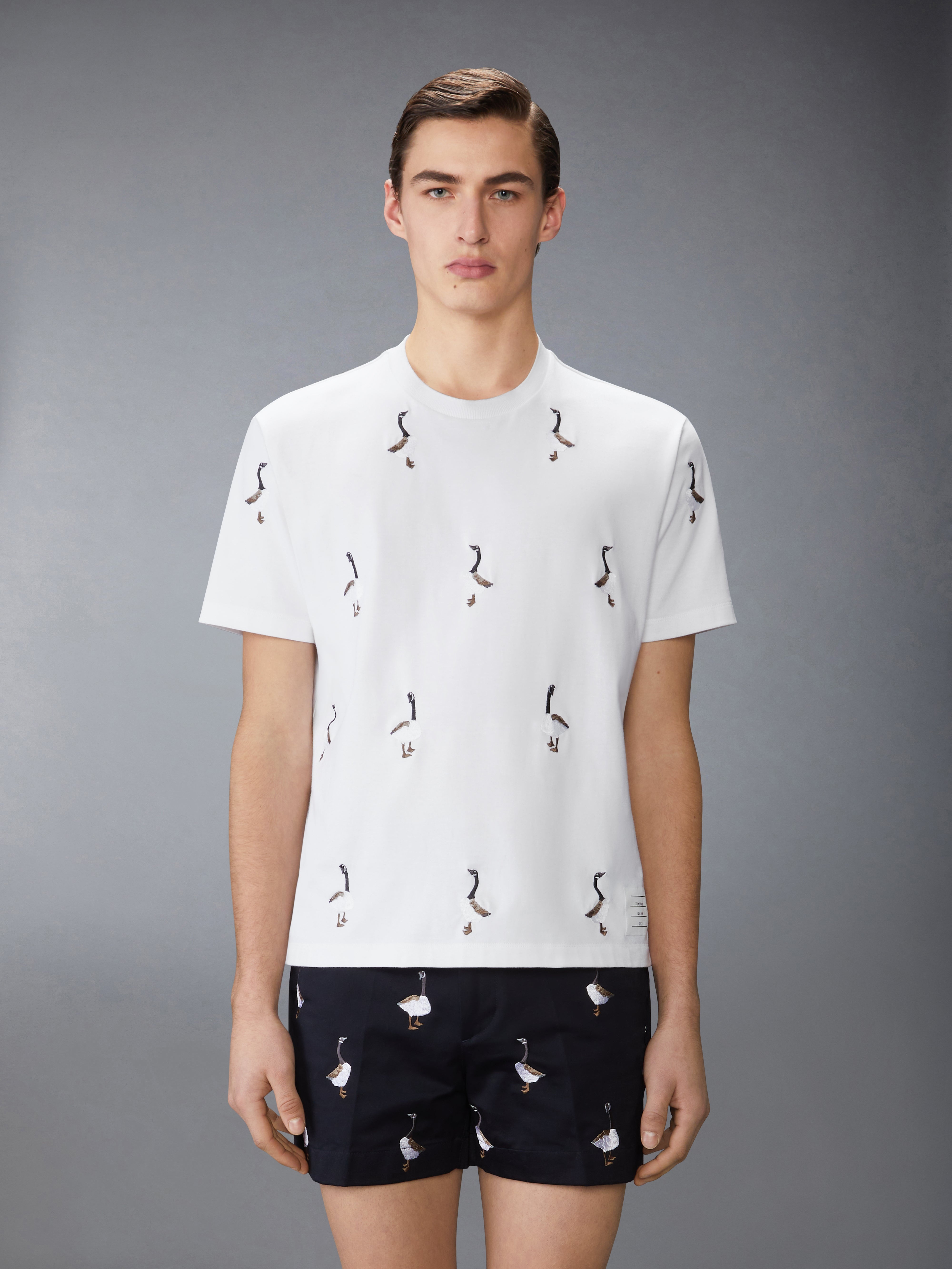 GEESE PRINT JERSEY TEE - 2