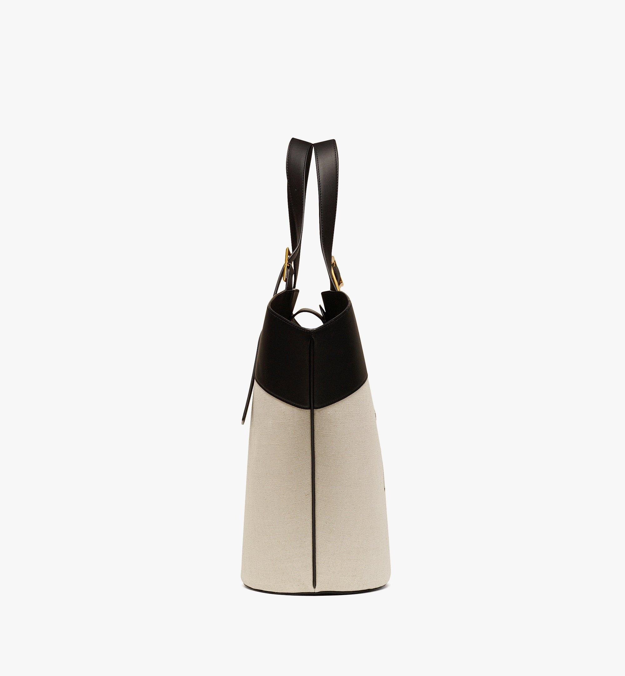 Himmel Tote in Canvas Leather Mix - 3