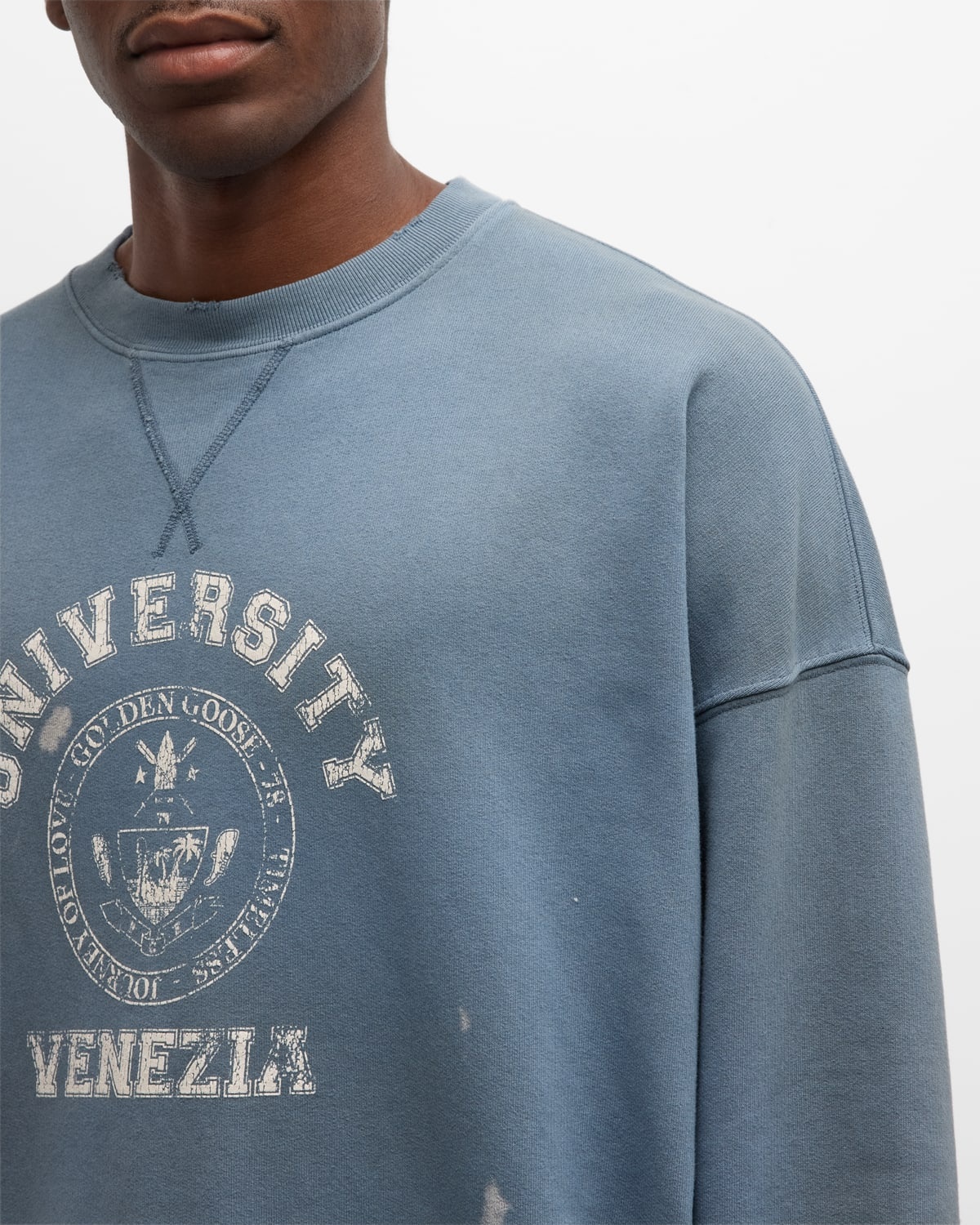 Men's Journey Vintage College Sweatshirt - 6