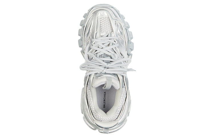 (WMNS) Balenciaga Track Low-Top Daddy Shoes White/Silver 542436W2FS38100 - 4