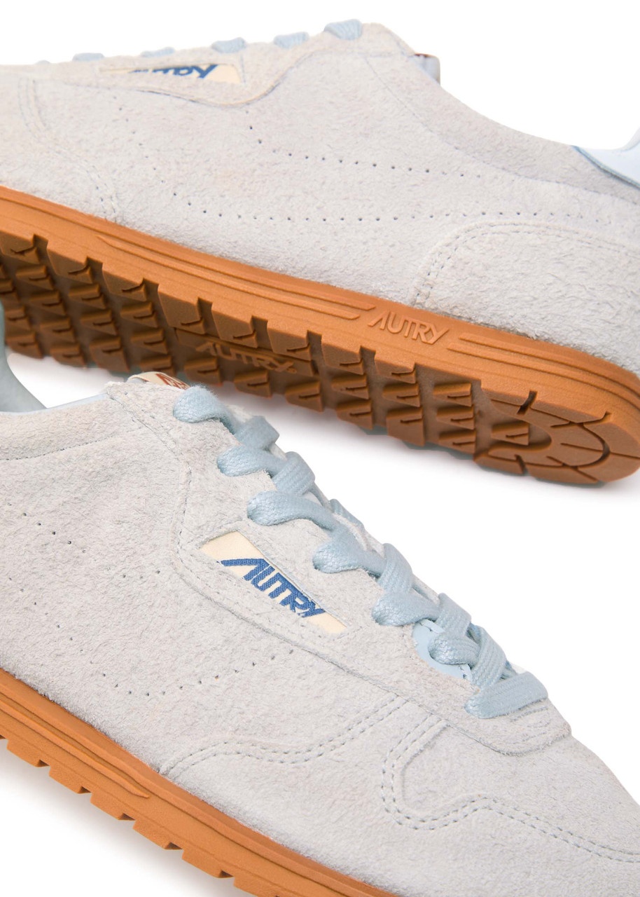 Autry Windspin Panelled Brushed Suede Sneakers - 4