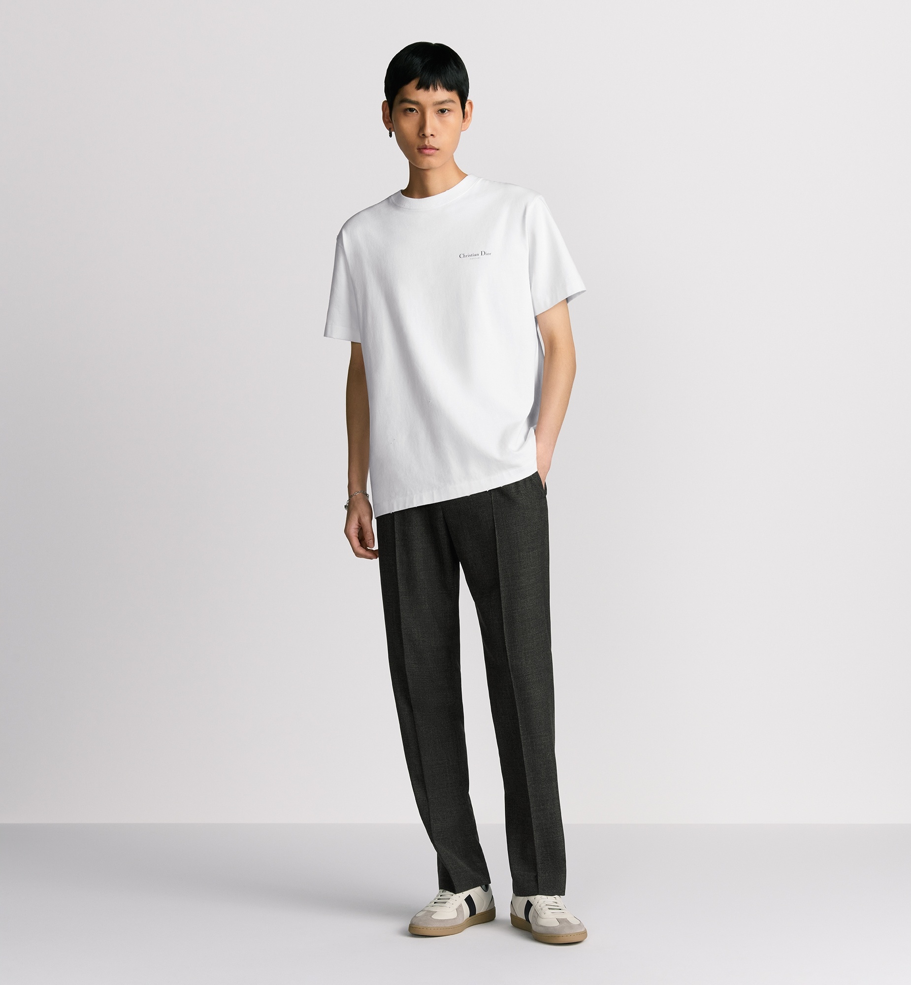 Tシャツ・カットソー Dior Homme Christian Dior Lily Of The Valley T-Shirt Christian Dior Couture Lily of the Valley T-Shirt, Relaxed