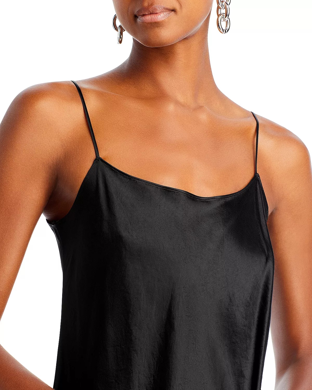 Satin Slip Dress - 5