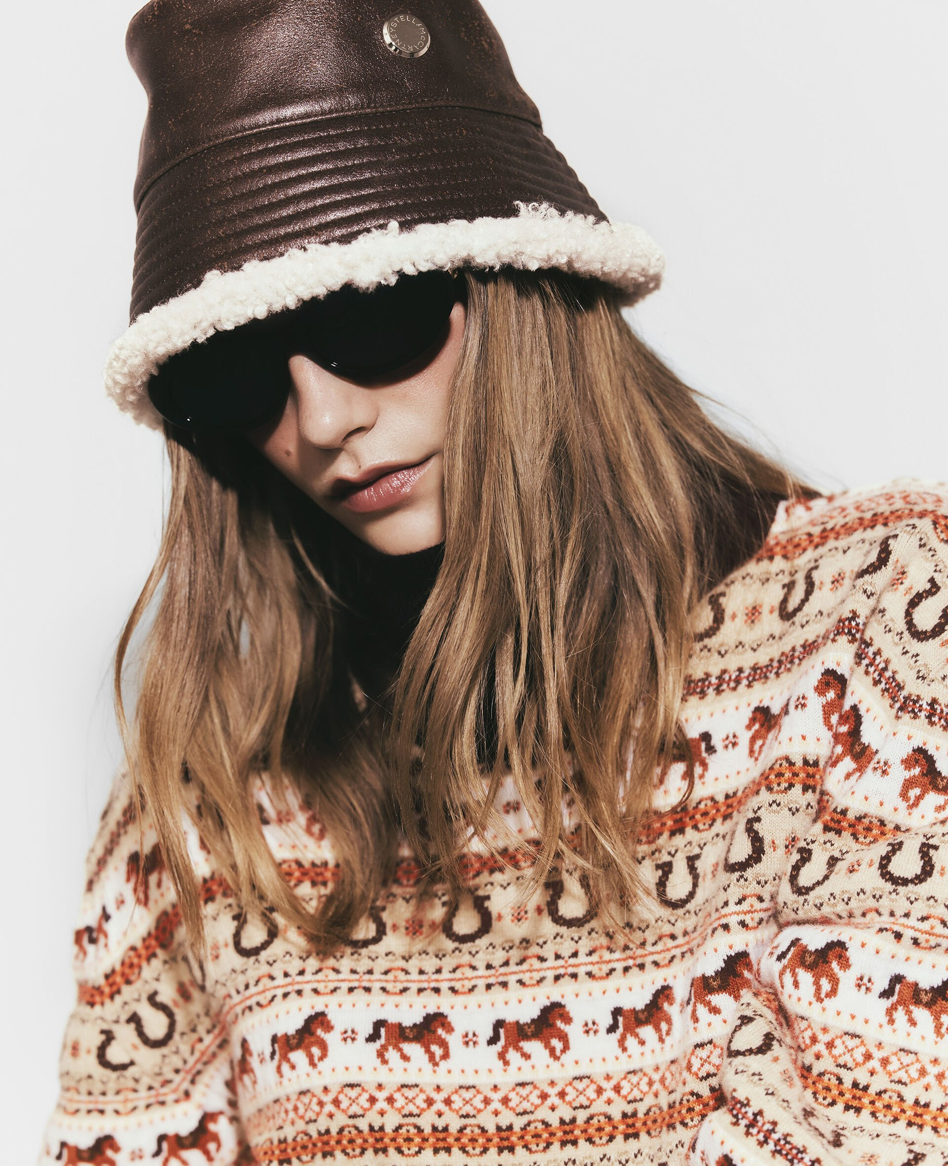 Logo Plush-Lined Bucket Hat - 2