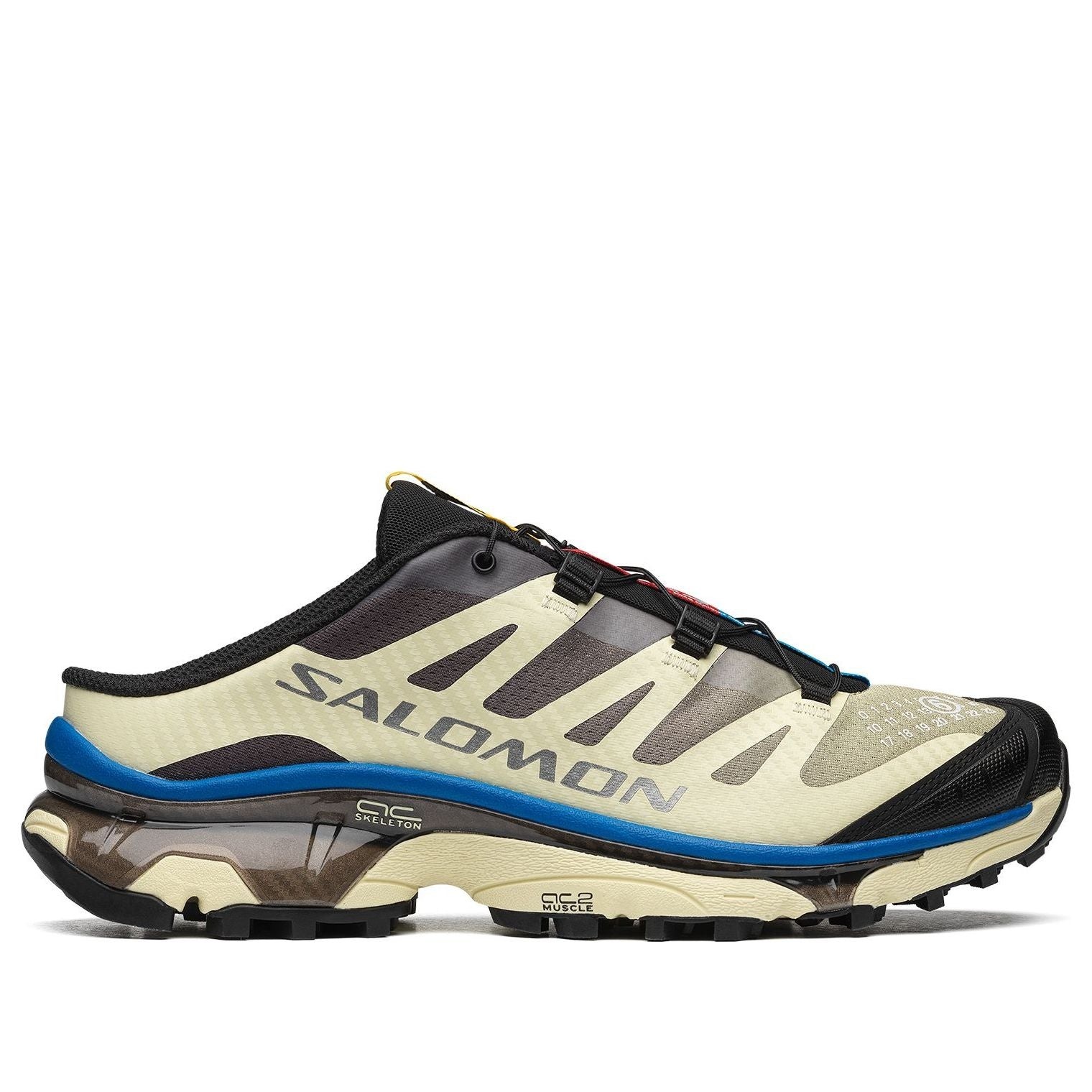 SALOMON x MM6 Maison Margiela XT-4 Mule 'Transparent Yellow Lapis Blu' 475360 - 2
