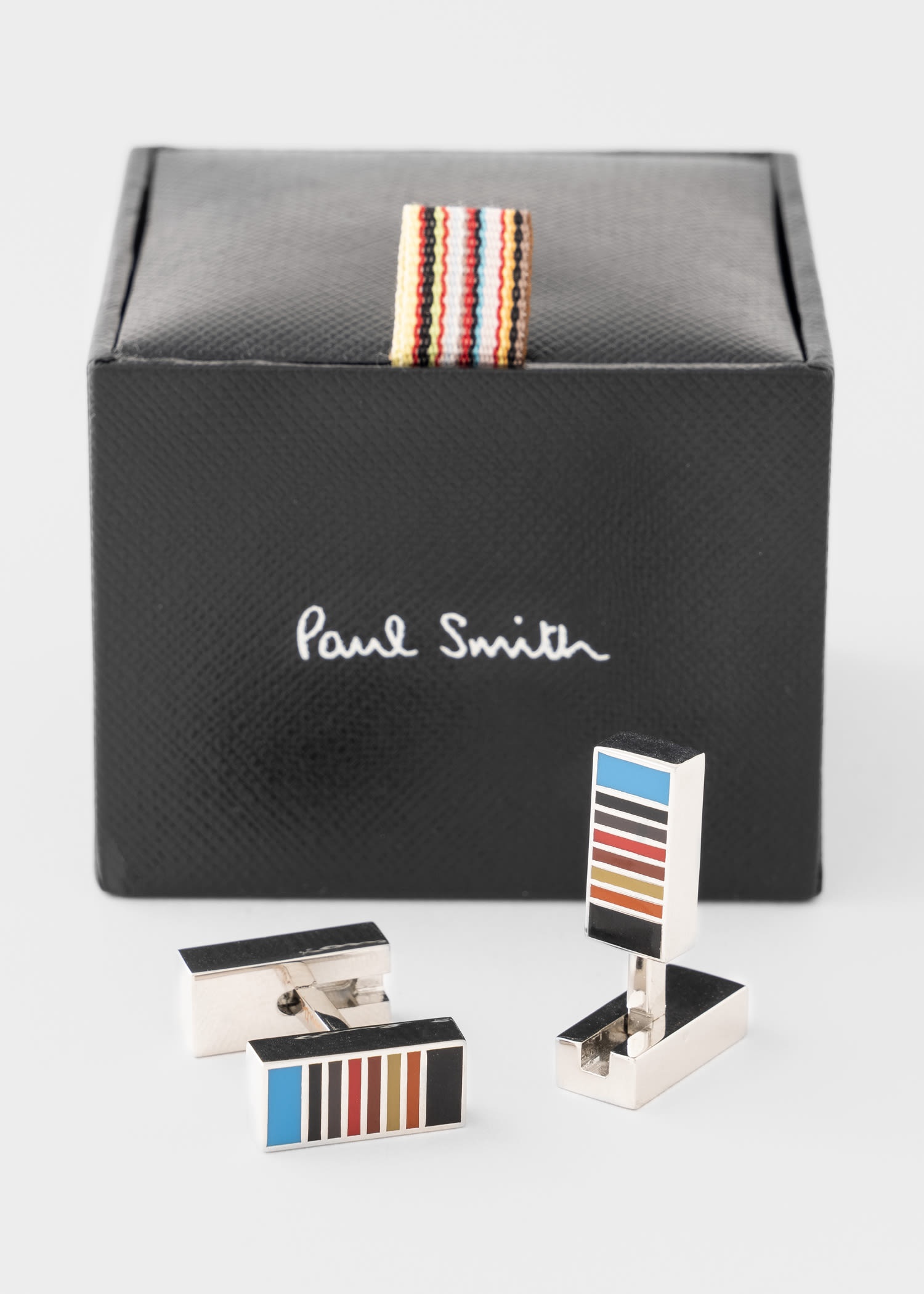 'Signature Stripe' Cufflinks - 2